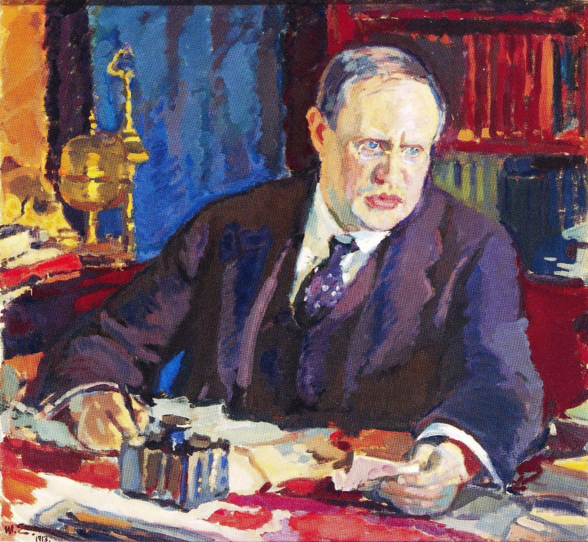 Edvard Westermarck by Magnus Enckell