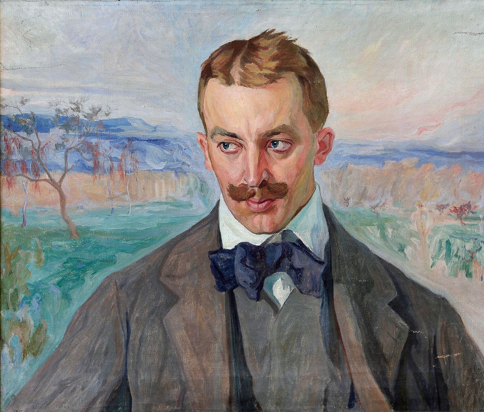 Portrait of Ivan Golubovsky by Oleksa Novakivskyi