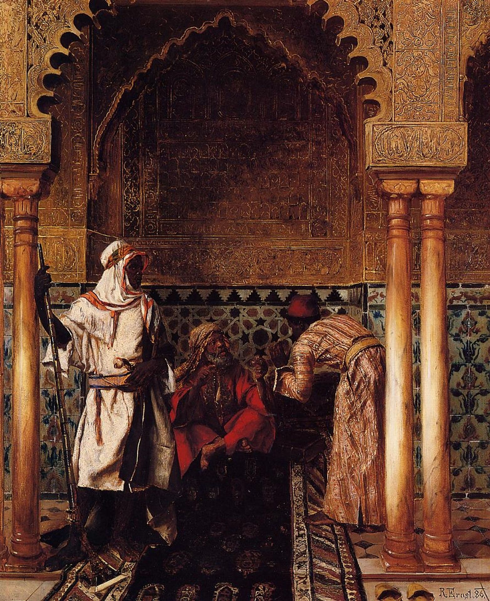 An Arab Sage by Rudolf Ernst
