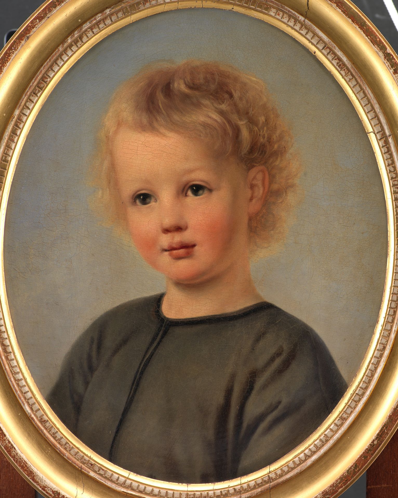 Portræt af Holger Aagaard Hammerich som 4-årig by Elisabeth Jerichau Baumann
