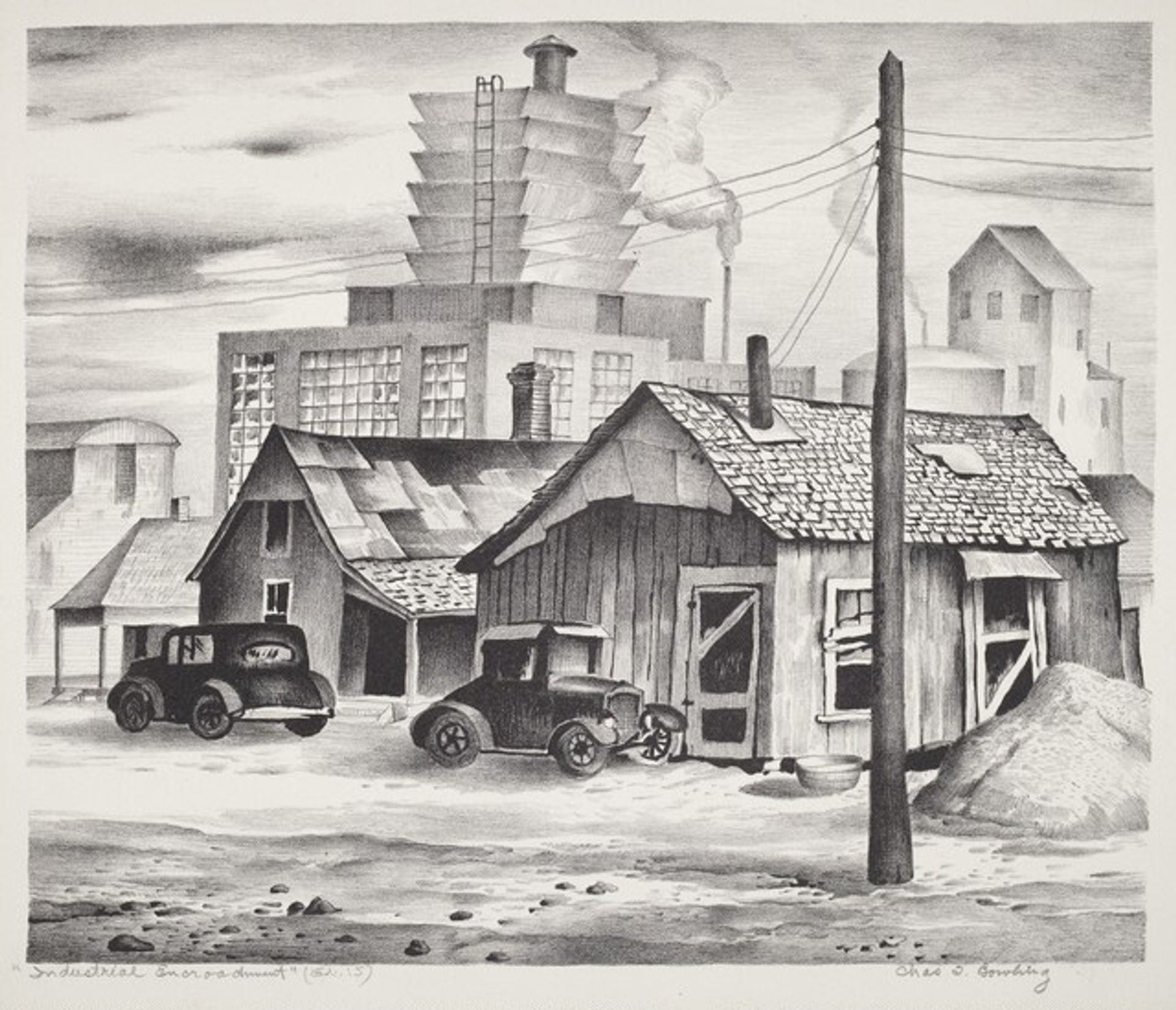 Industrial Encroachment by Charles Bowling