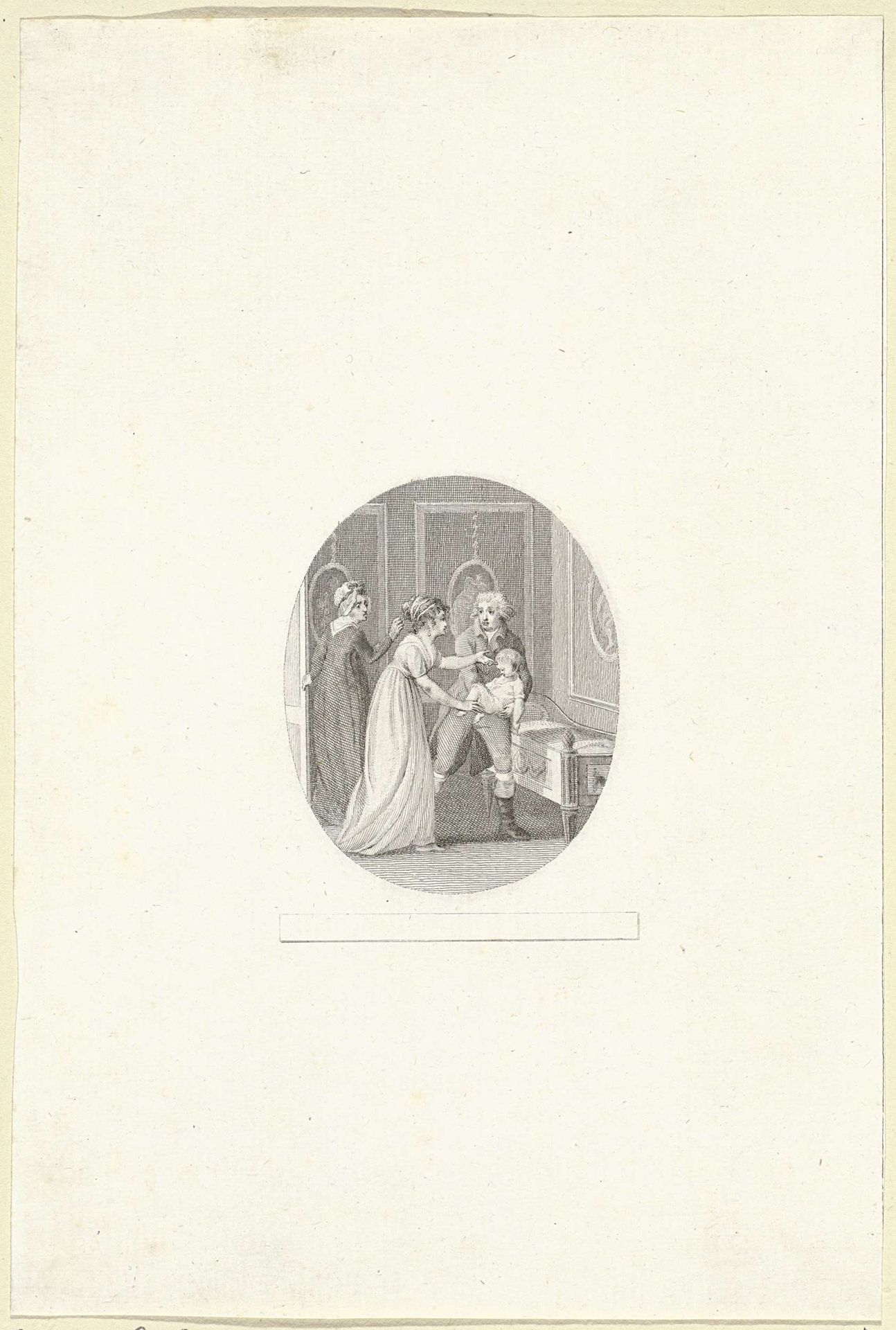 Titelpagina voor: August Lafontaine, 'De Zonderlinge', 1803 by Reinier Vinkeles