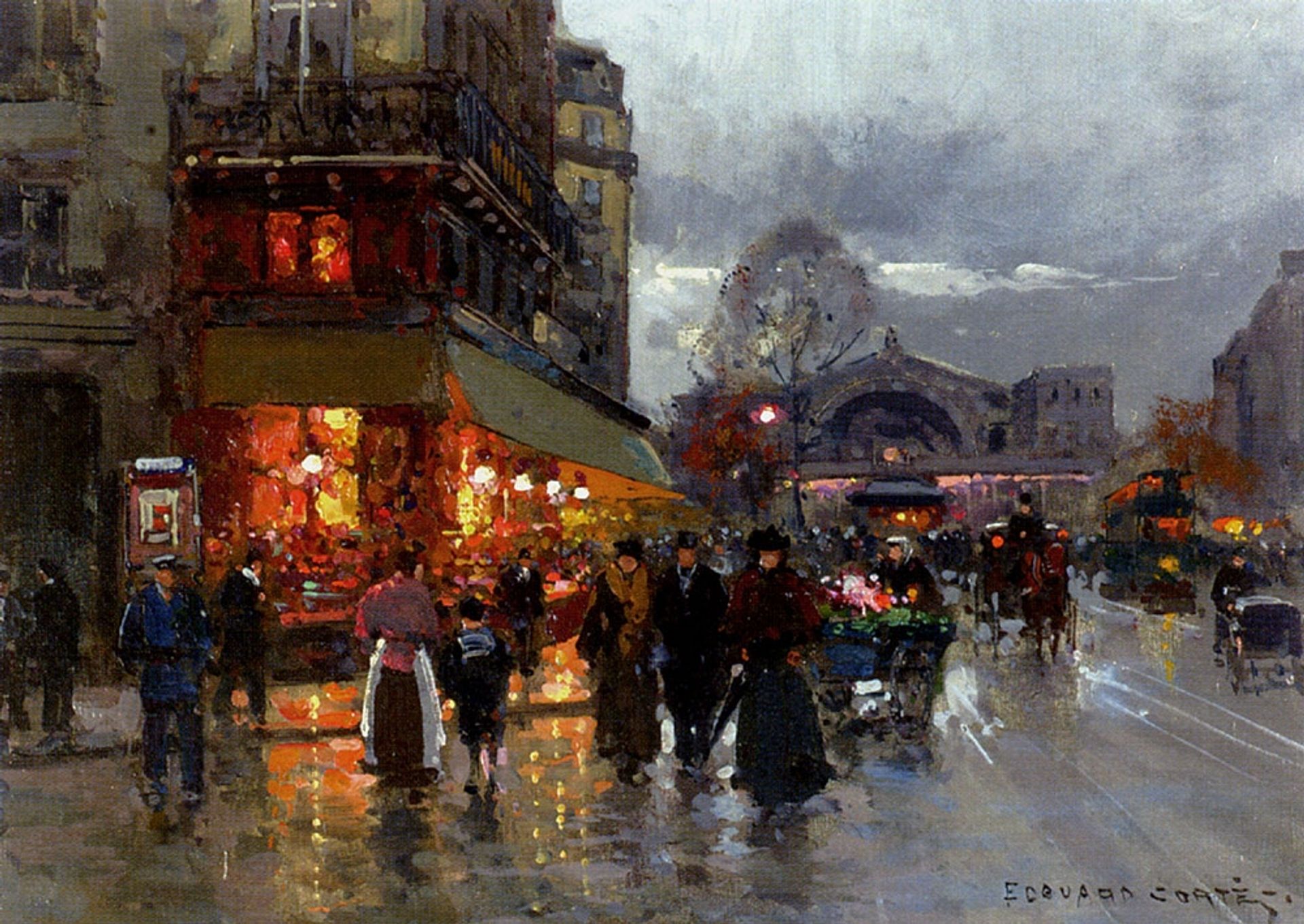Station De L'Est by Edouard Cortes