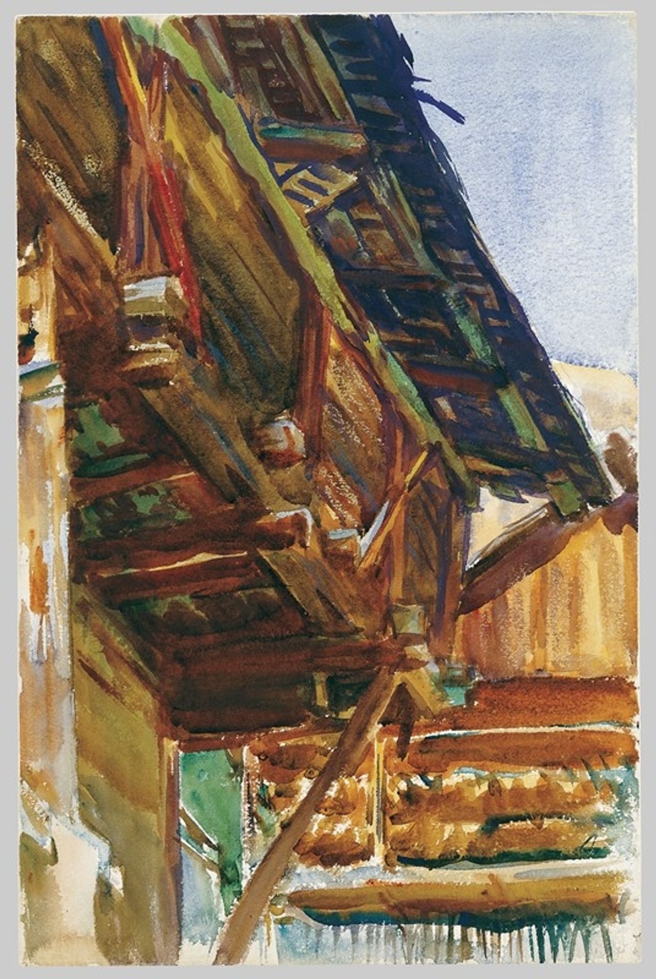 Chalet by John Singer Sargent