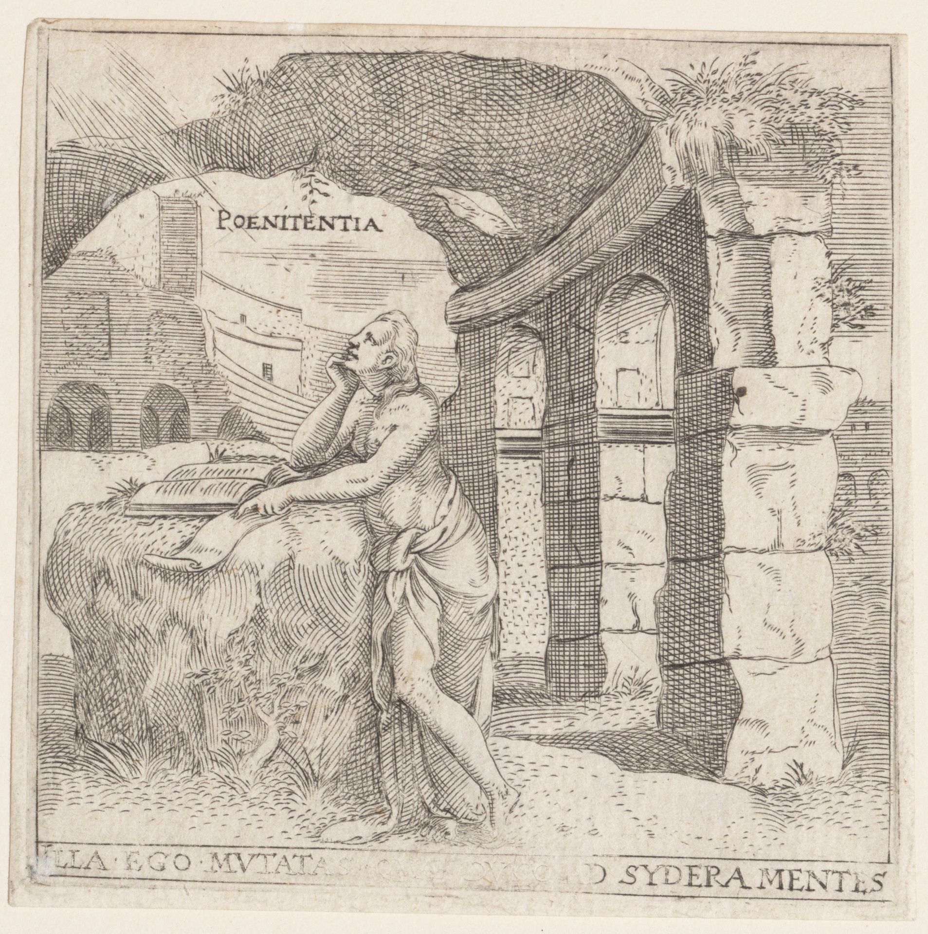 Penitence (Poenitentia) by Enea Vico