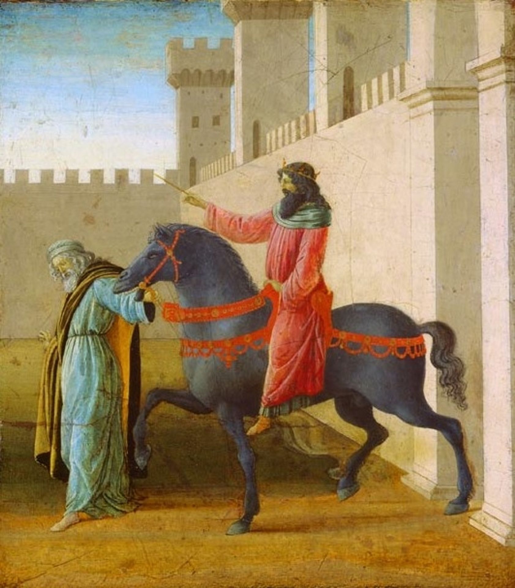 The Triumph of Mordecai, from The Story of Esther by Sandro Botticelli