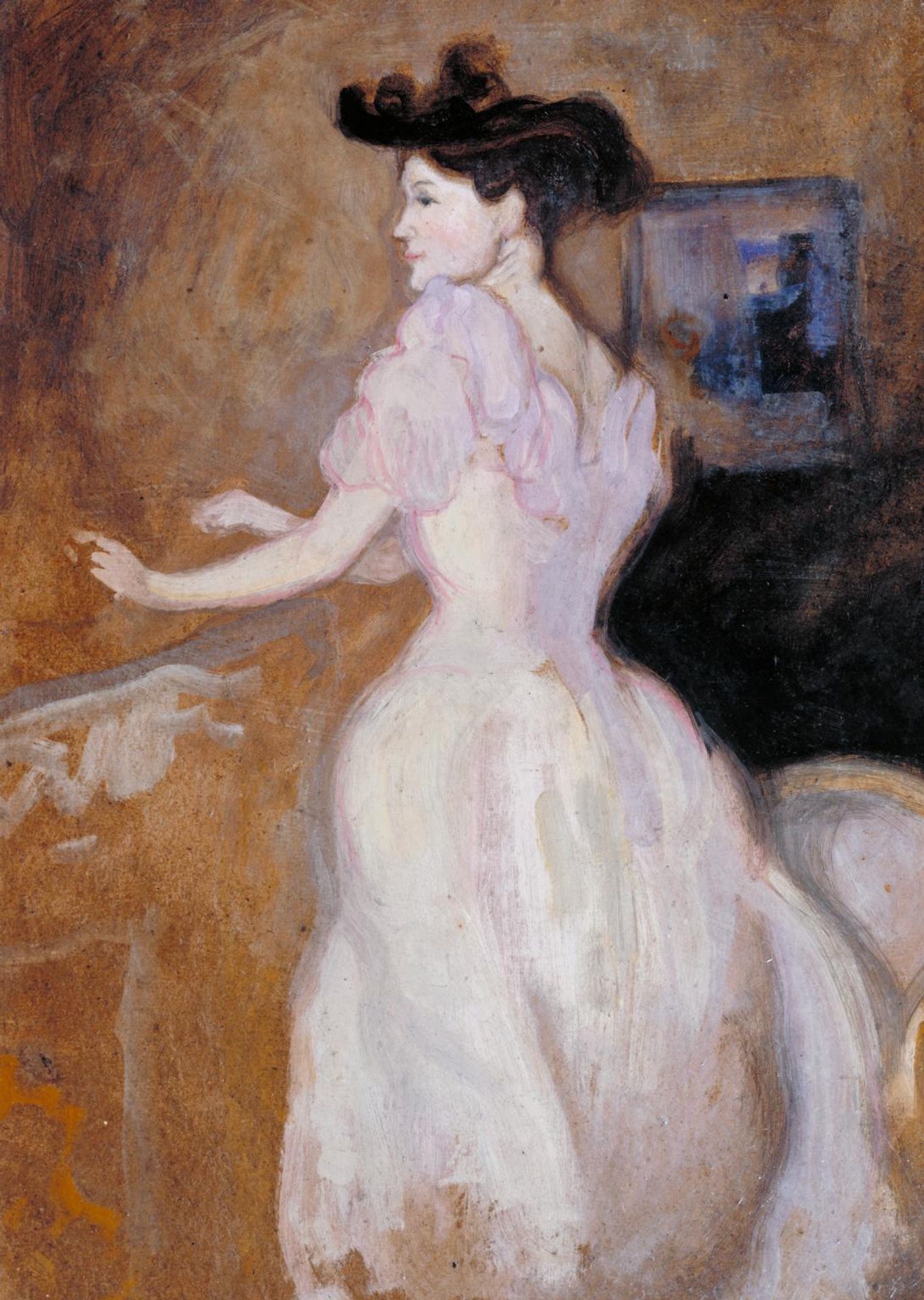 Portrait Study by Charles Conder
