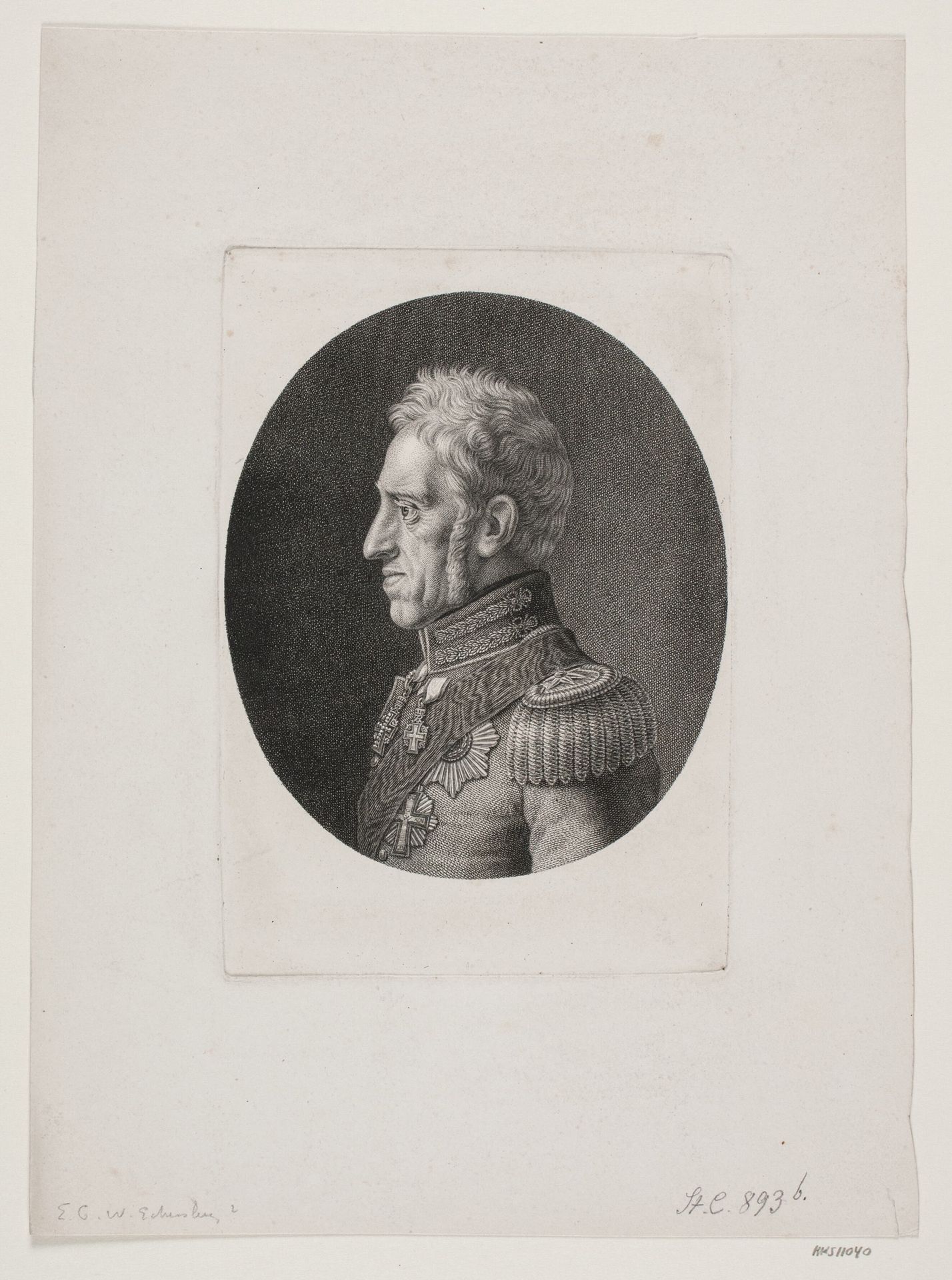Frederik VI by Erling Eckersberg