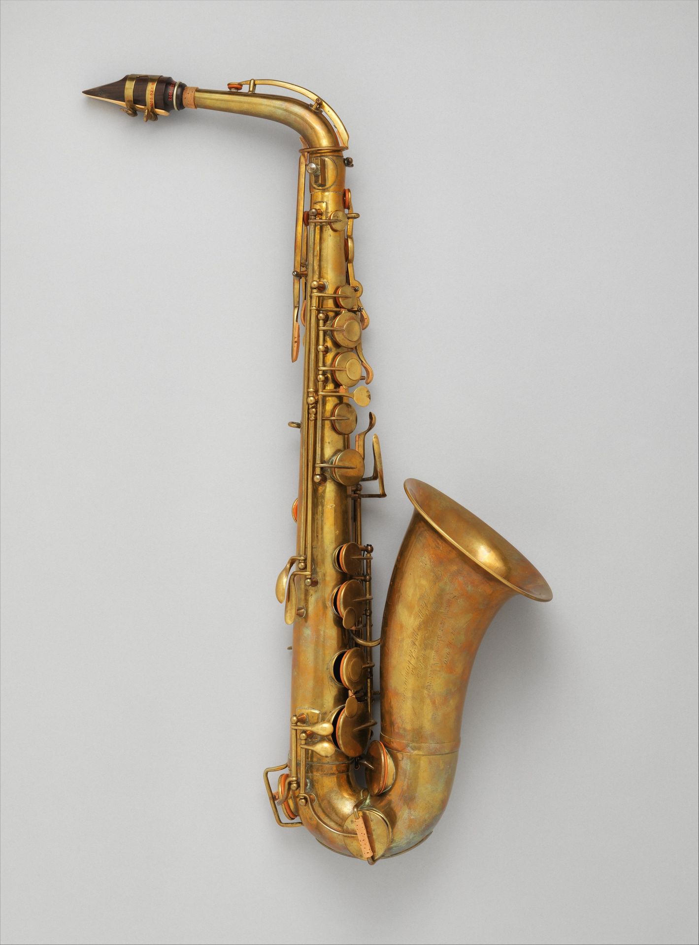 Alto saxophone in E-flat by Adolphe (Antoine Joseph) Sax
