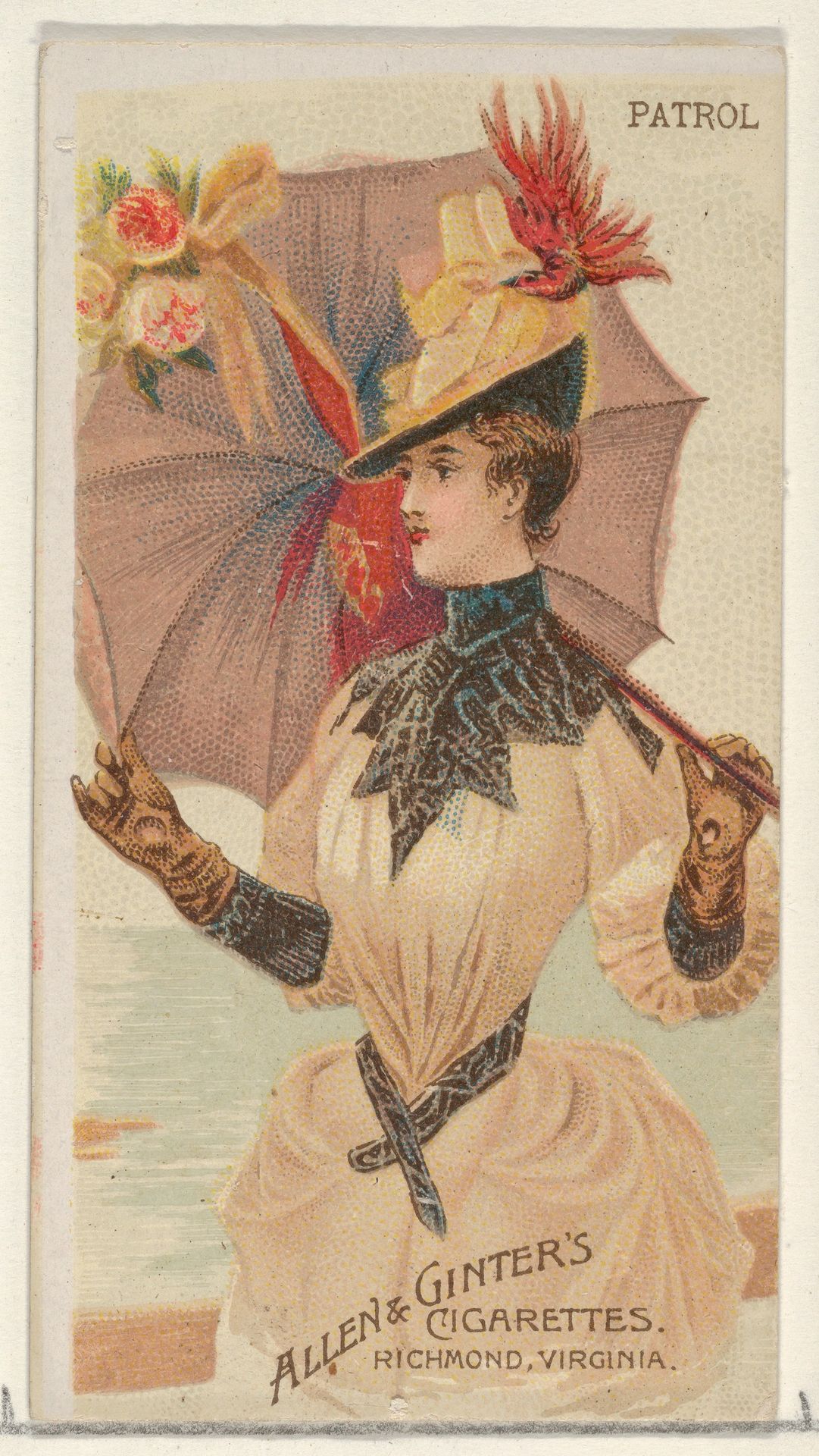 Patrol, from the Parasol Drills series (N18) for Allen & Ginter Cigarettes Brands by Allen & Ginter