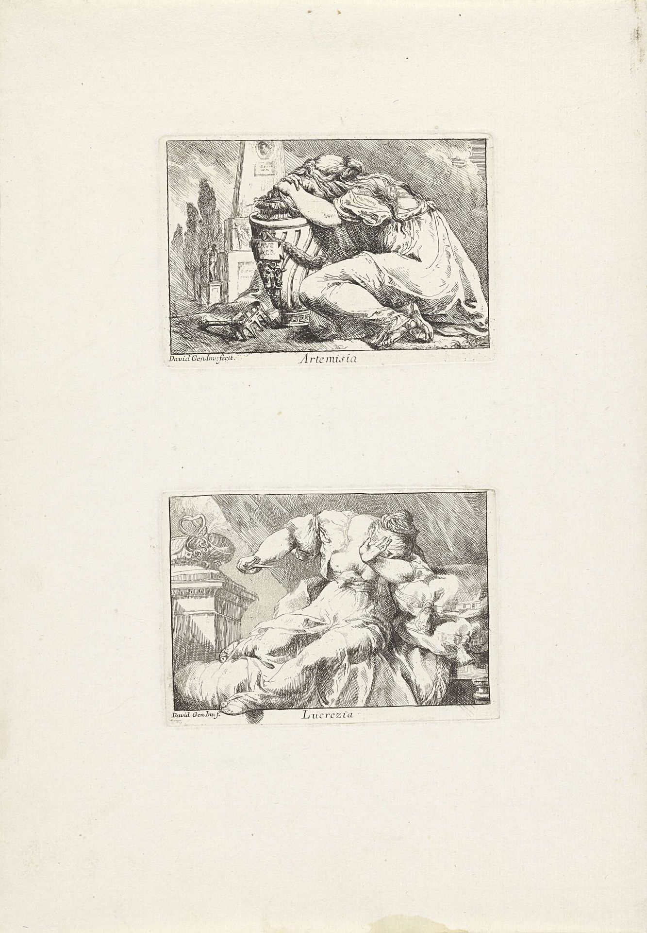 Artemisia / Lucretia by Giovanni David