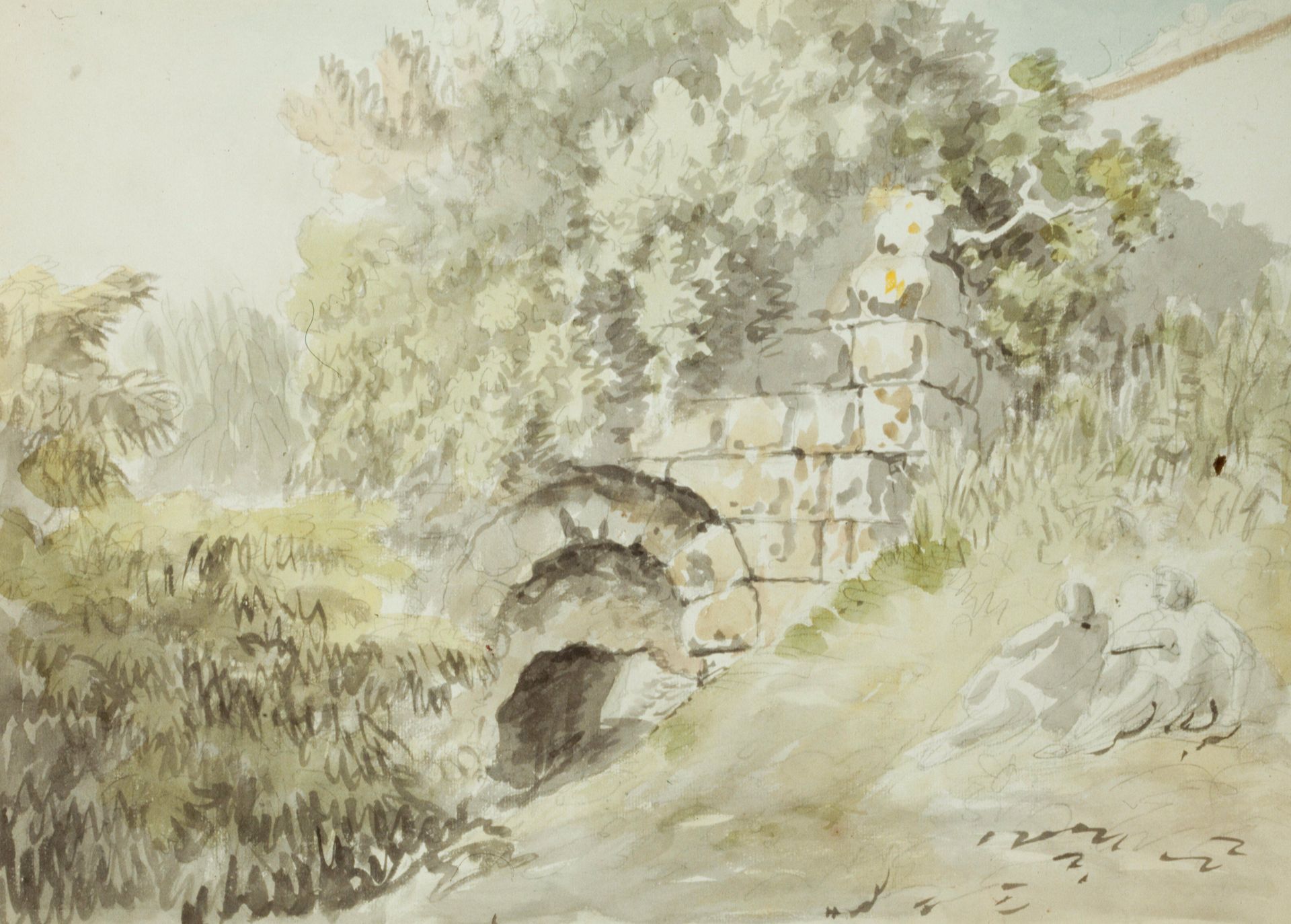 Landscape with Ruins by Carlo Labruzzi