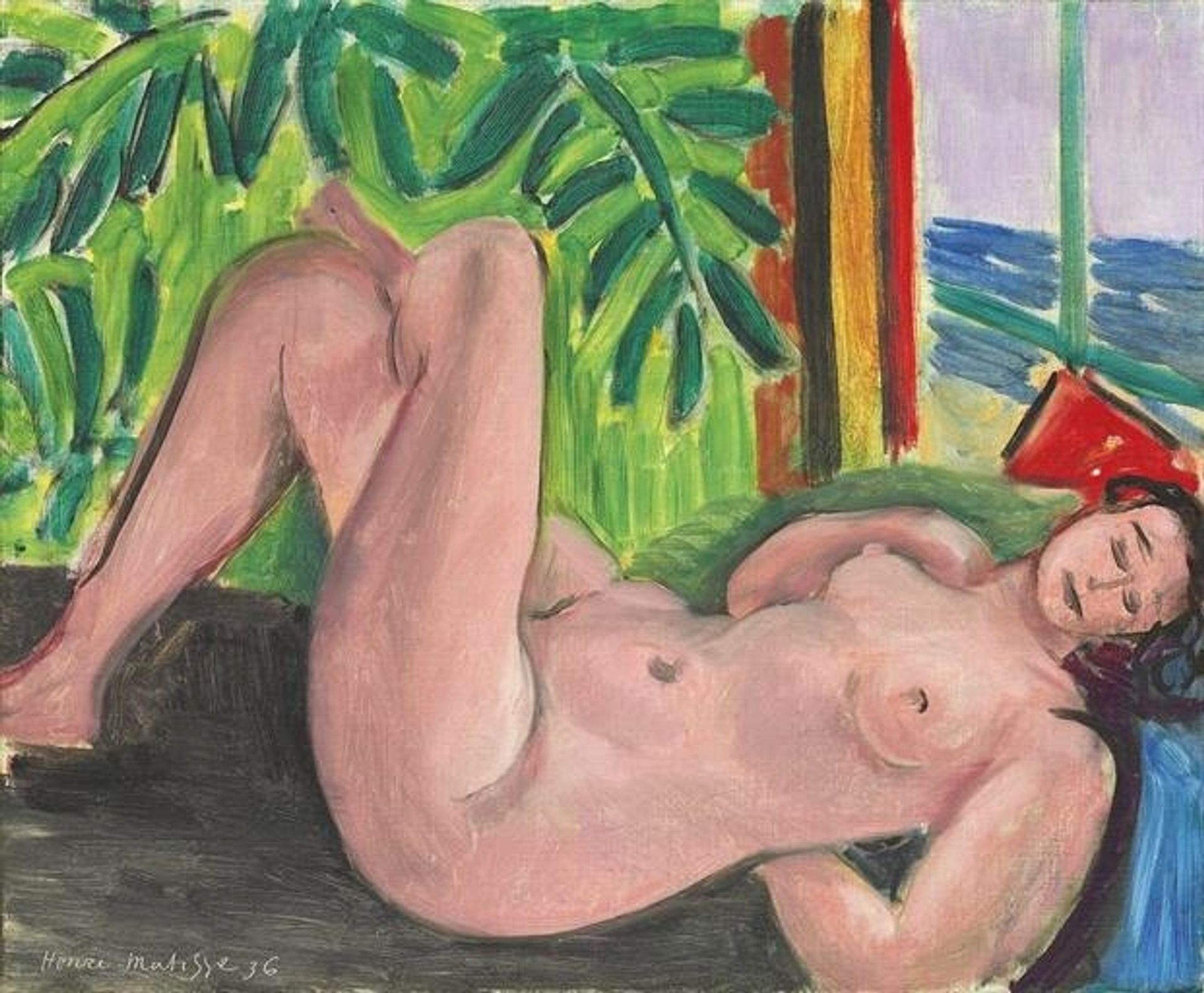 Nu Aux Jambes Croisées by Henri Matisse