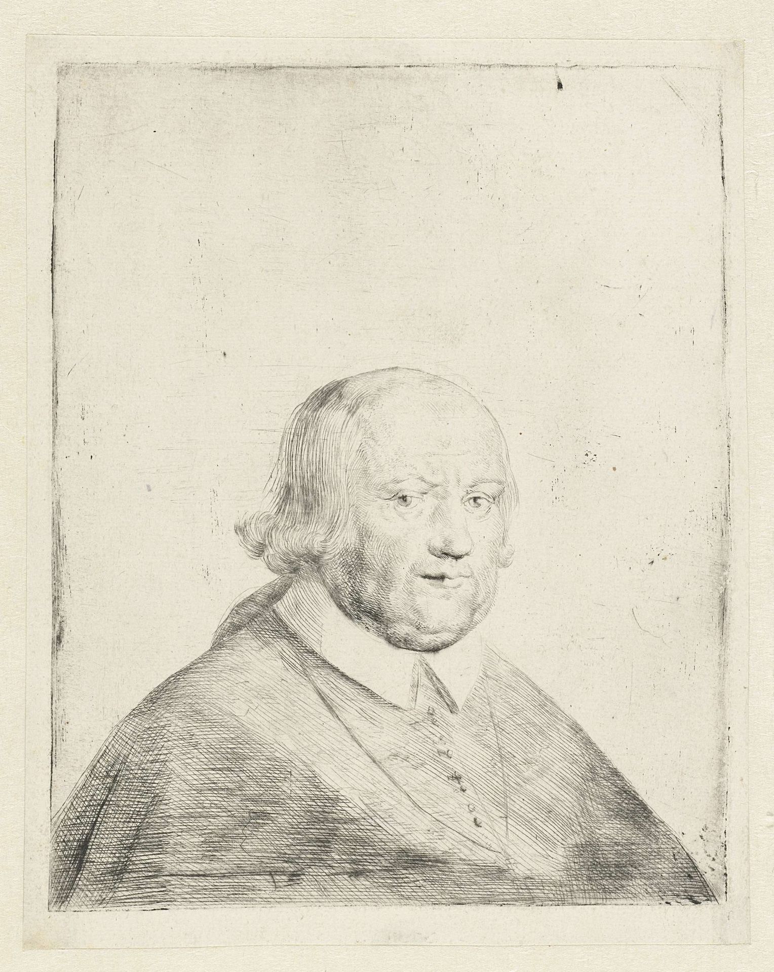 Portret van een geestelijke by Pieter Fransz. de Grebber
