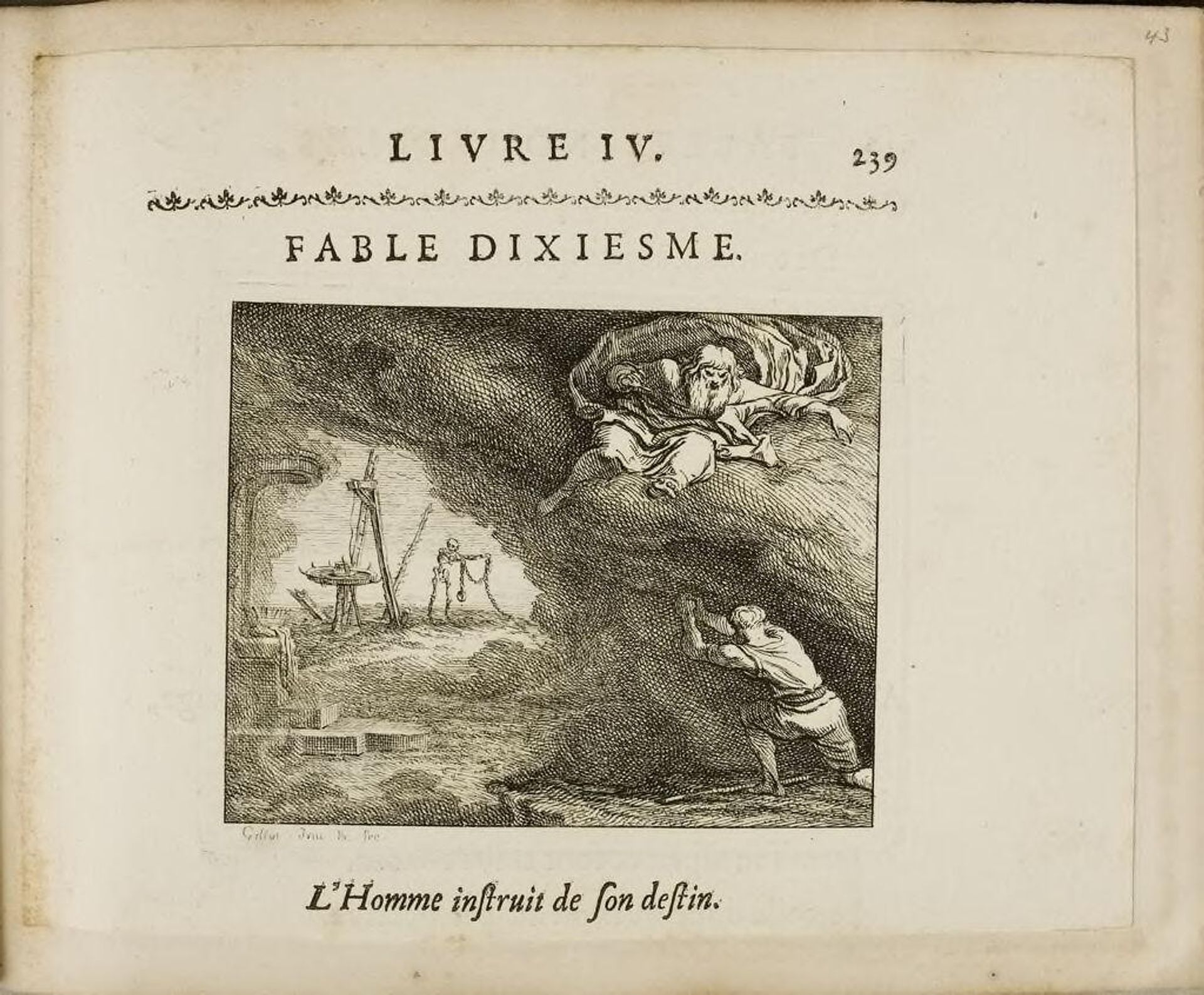The Man Who Has Been Told His Fate by Claude Gillot