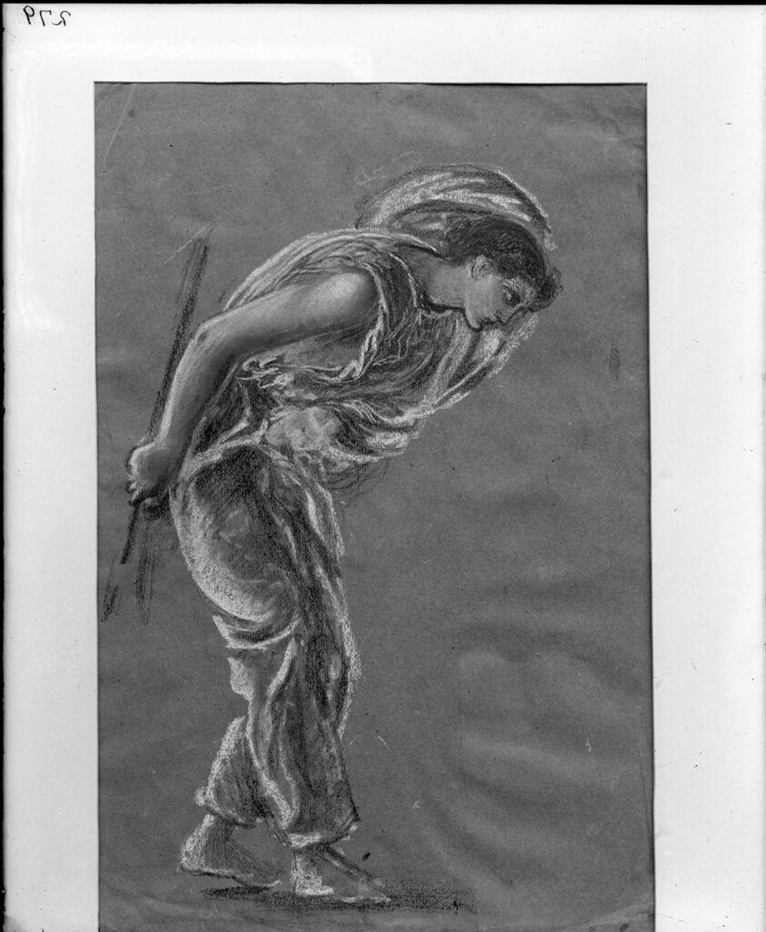 Study for "Cupid and Psyche" by Edward Burne-Jones