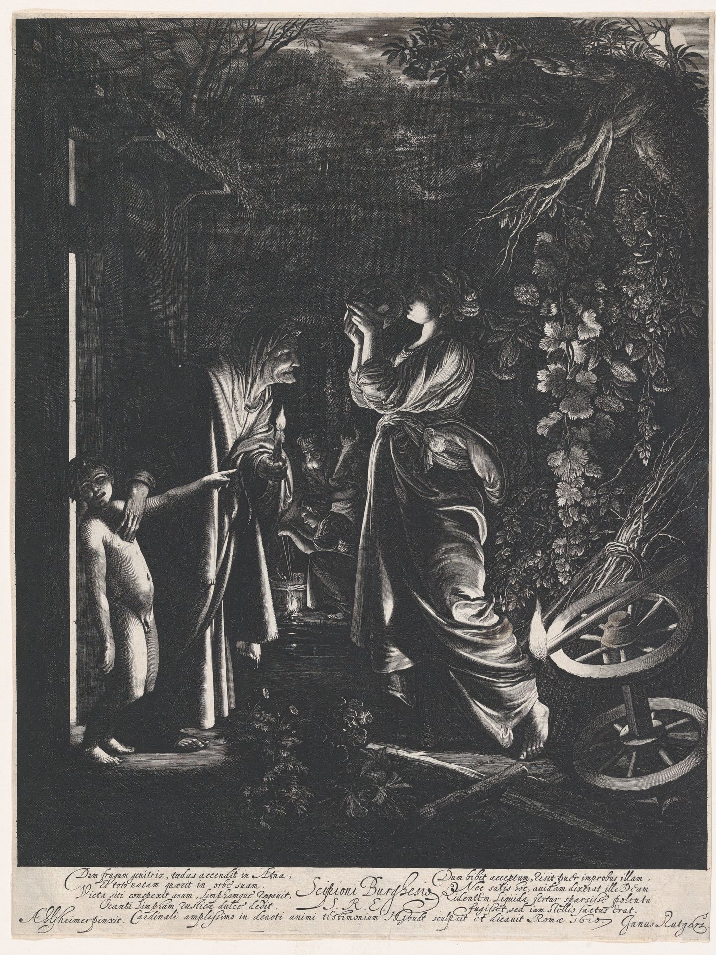 Ceres Searching for Her Daughter by Hendrick Goudt