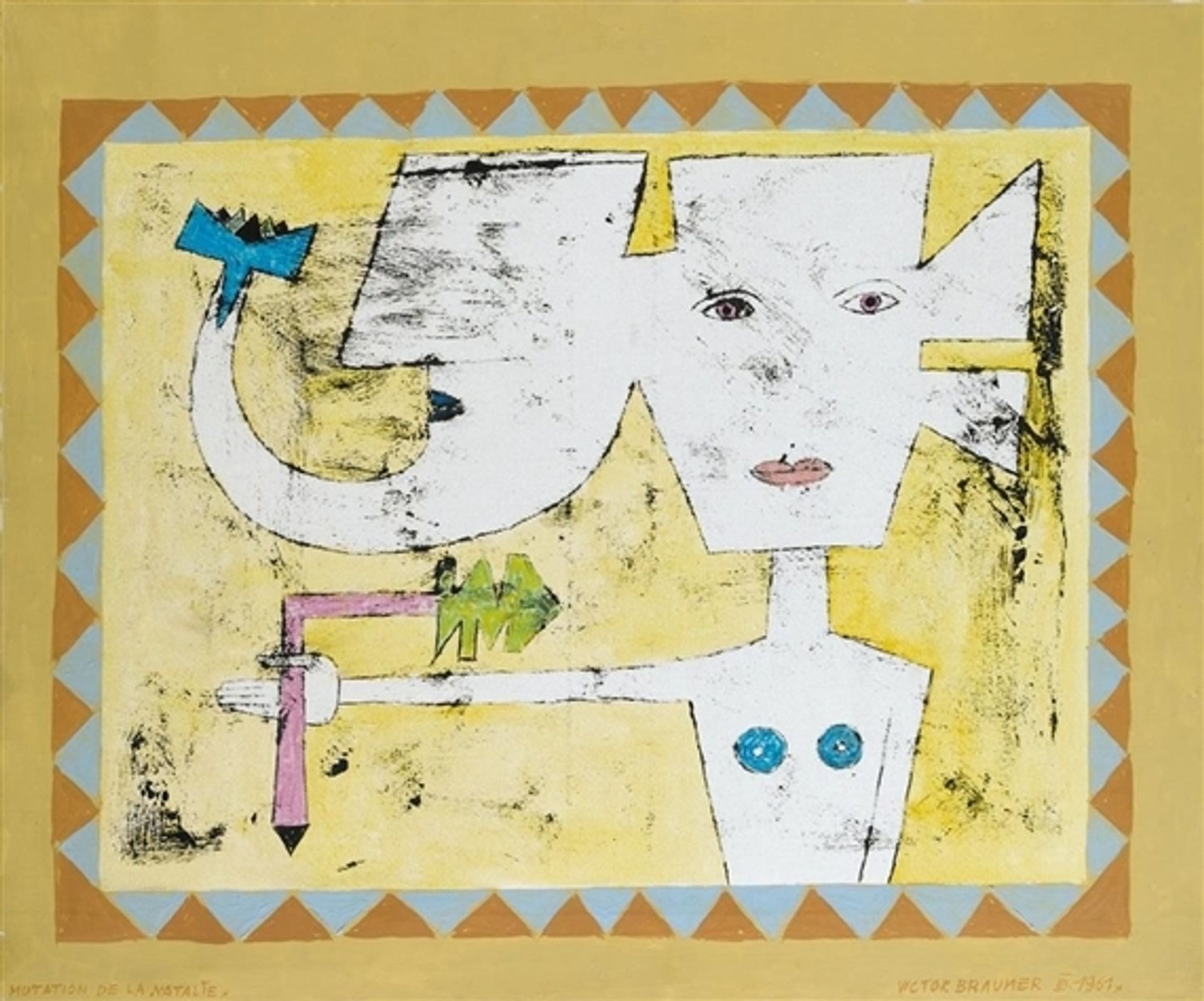 Mutation de la Natalie by Victor Brauner