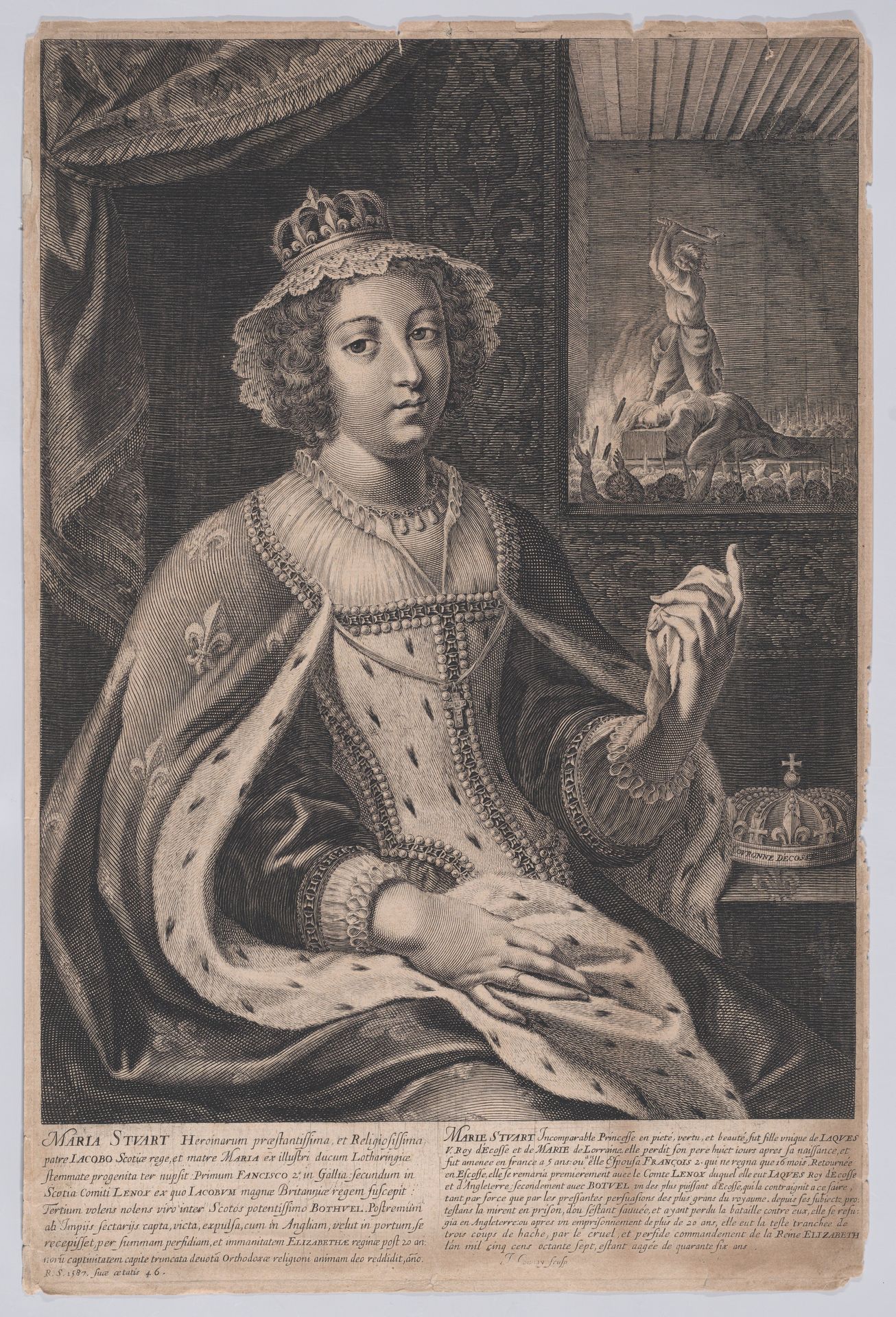 Mary, Queen of Scots by Jean Couvay