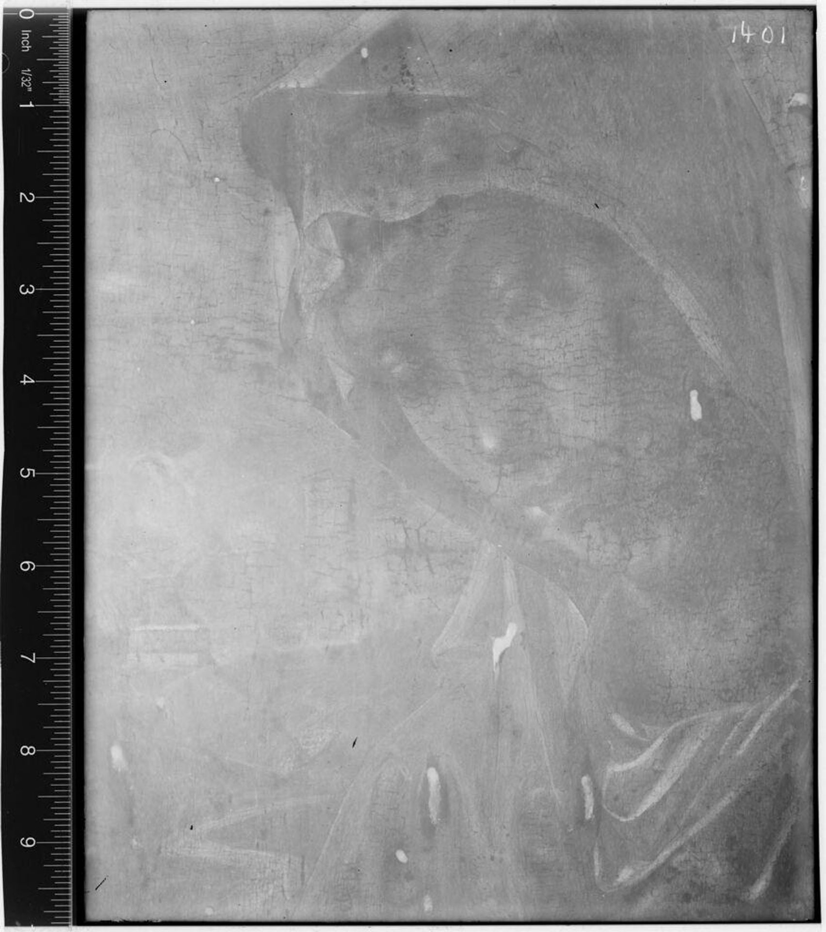X-radiograph(s) of "Madonna and Child" by Artist of original: Bartolomeo Montagna