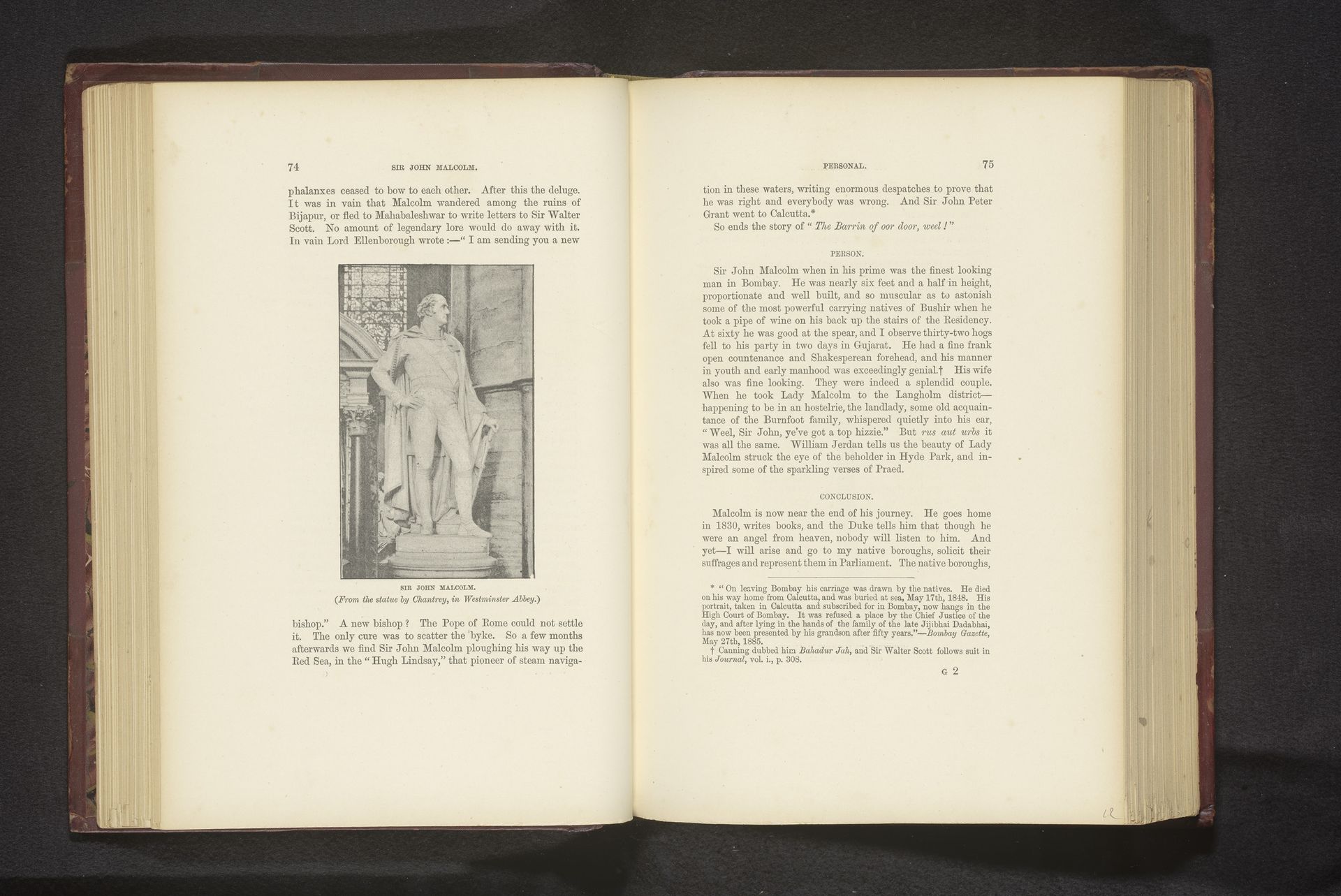 Sir John Malcolm by Anonymous