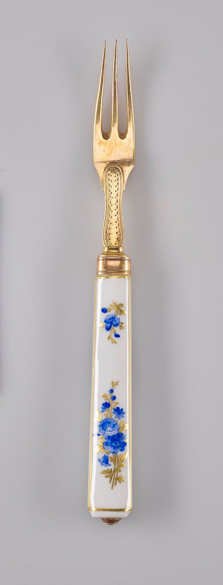 Fork by Meissen Porcelain Factory