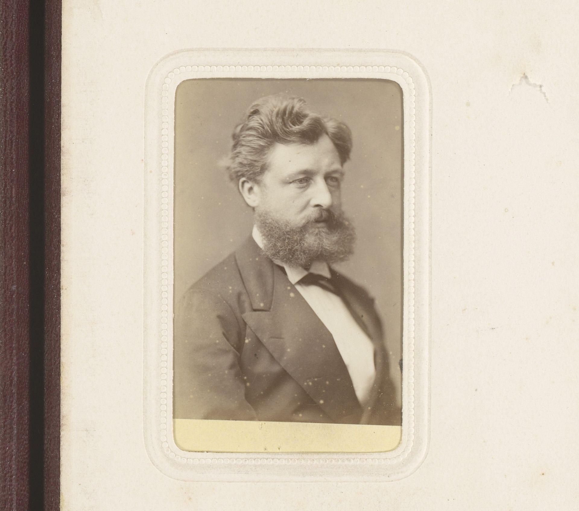 Portret van een man met baard by Albert Greiner