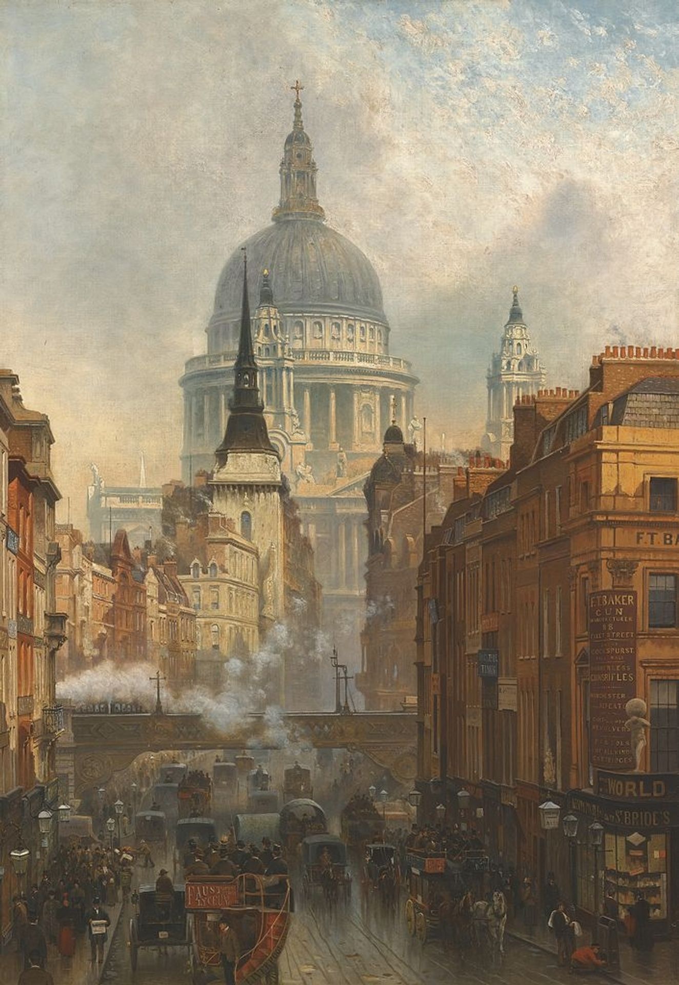 Ludgate, Evening by John O'Connor