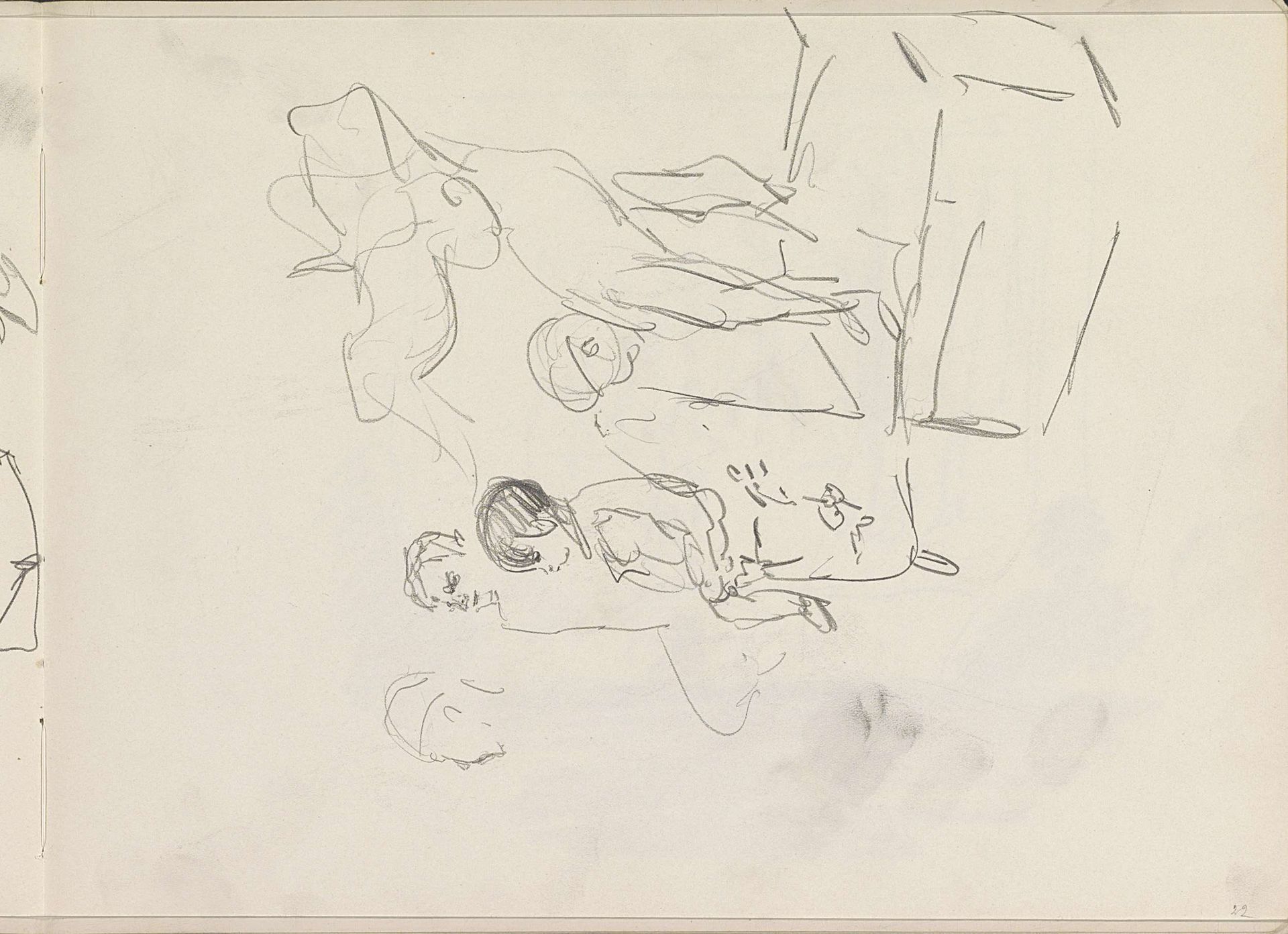 Figuurstudies by Isaac Israels