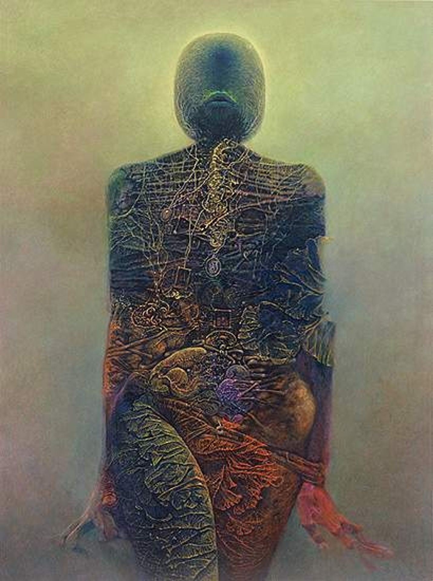 Untitled by Zdzislaw Beksinski
