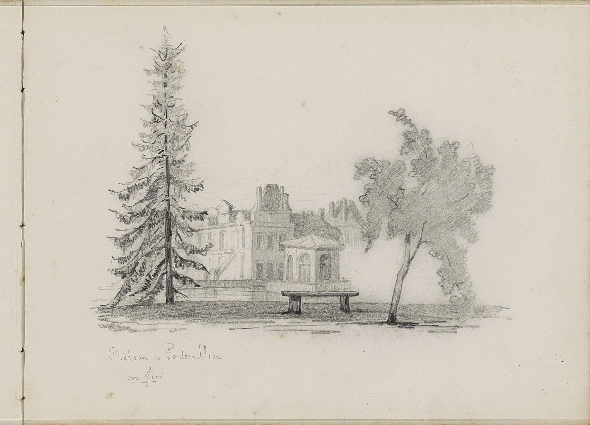 Paleis van Fontainebleau by Gerrit Postma