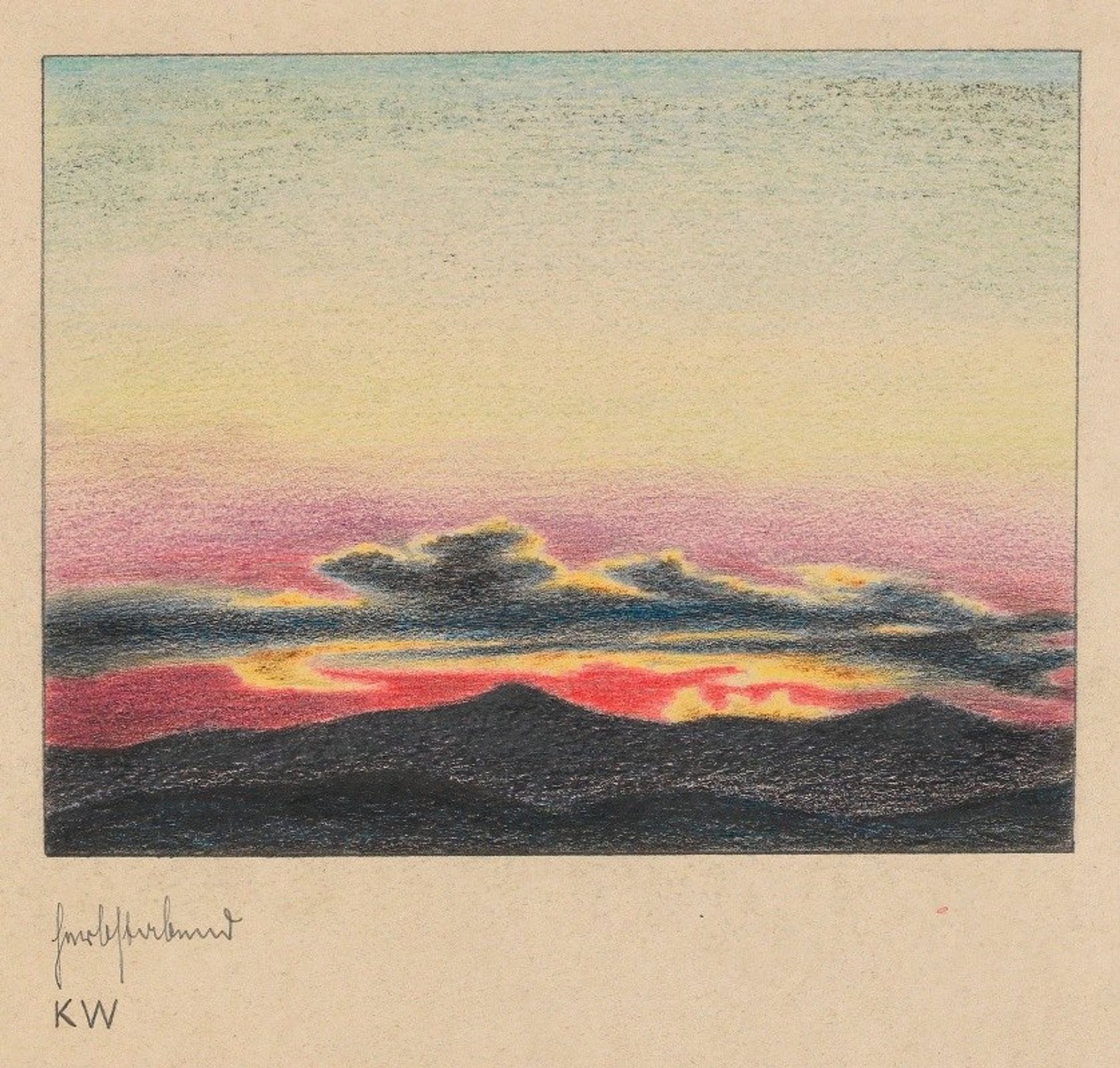 Herbstabend by Karl Wiener