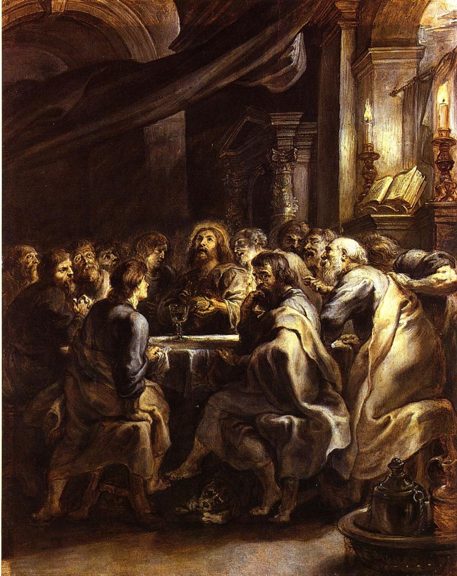 The Last Supper by Peter Paul Rubens