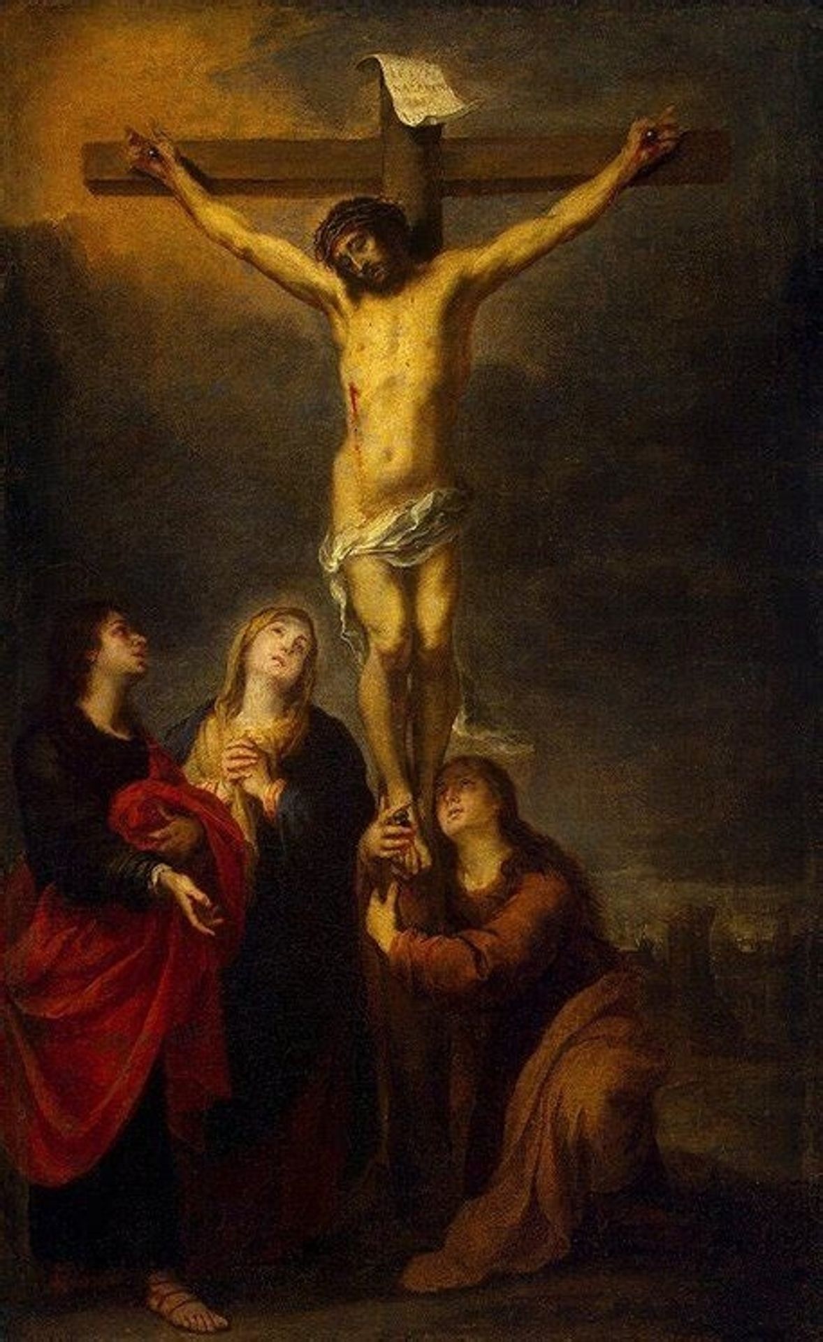Crucifixion by Bartolomé Estebán Murillo