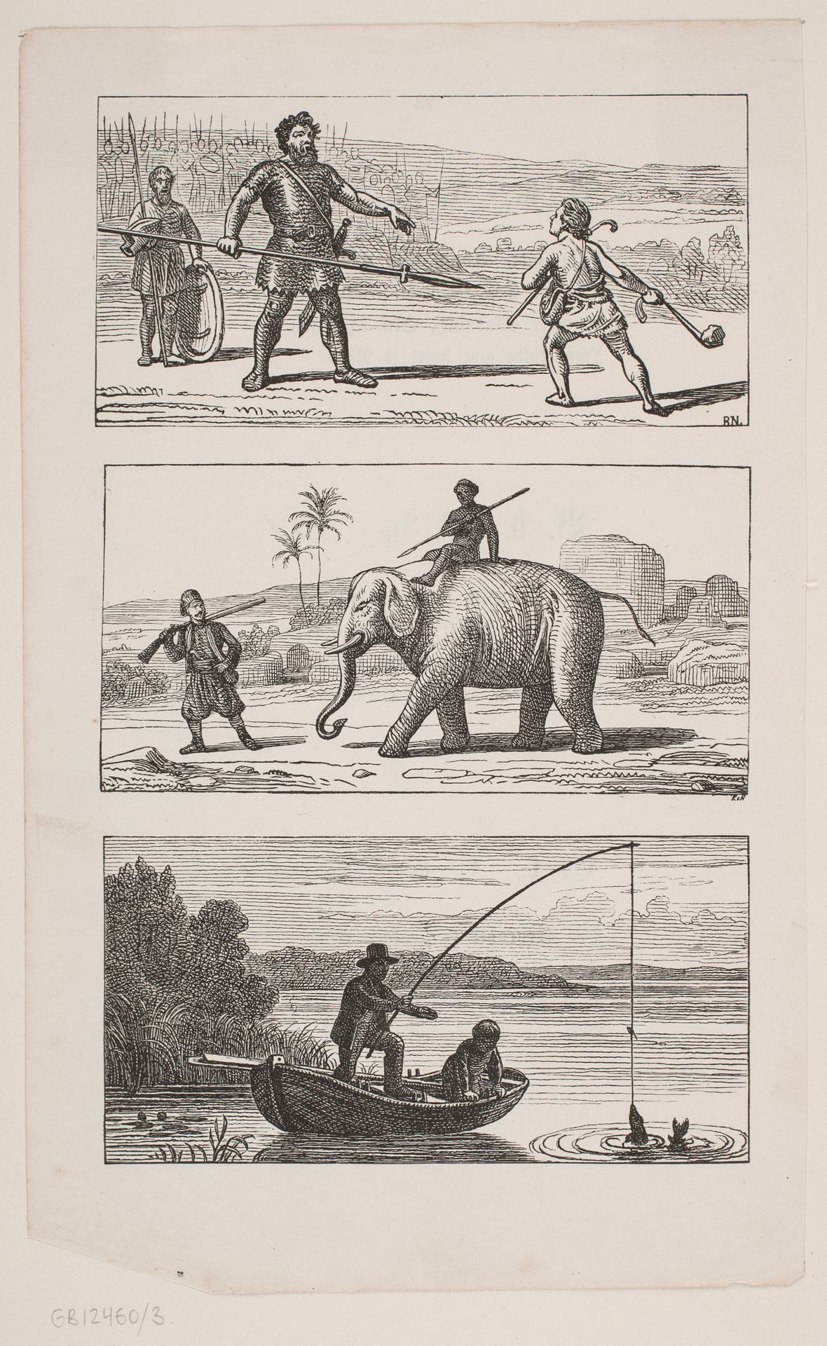 Illustration til Chr. Winthers A.B.C. by H.P. Hansen