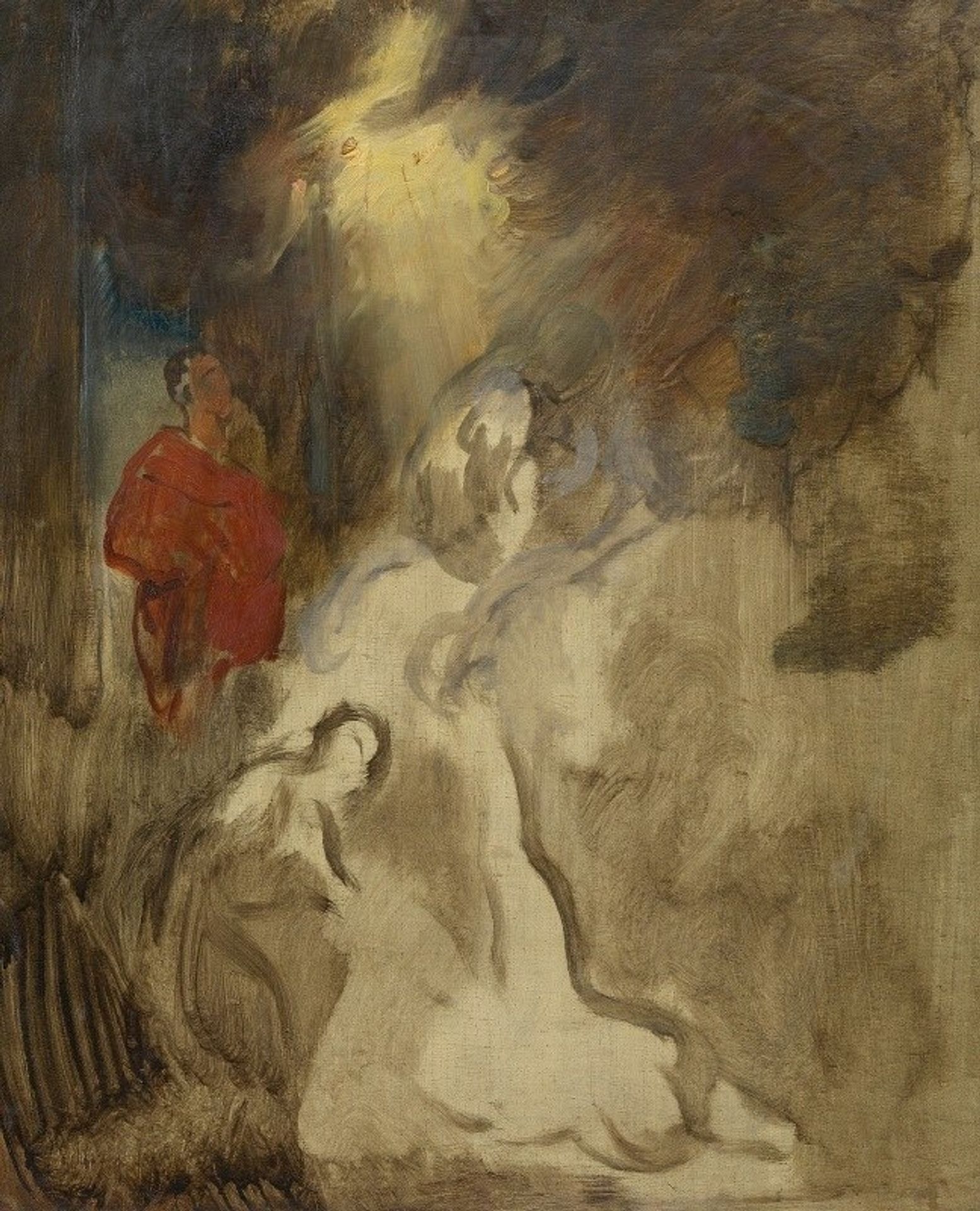 Skizze zur ‘Marter des Hl. Hippolyt’ by Hans Canon