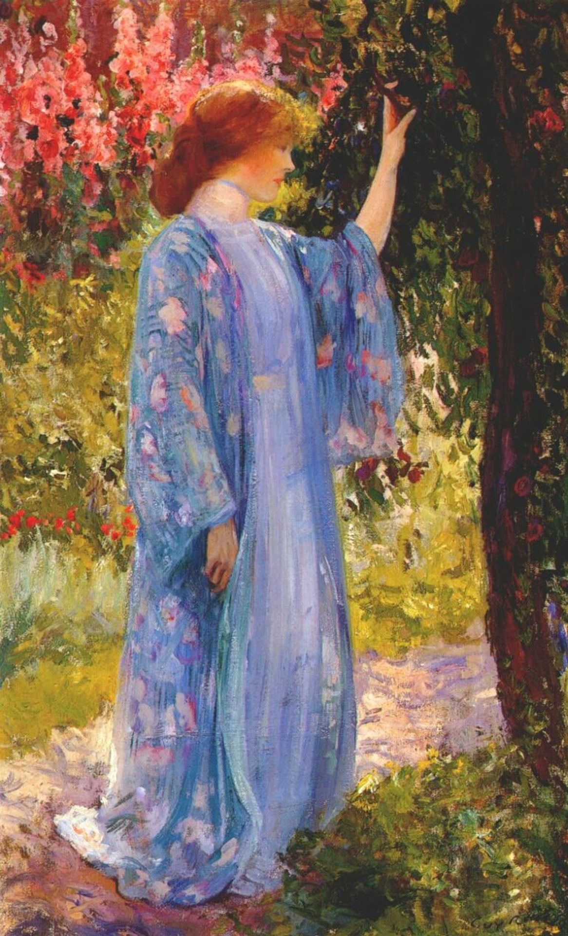 The Blue Kimono by Rose O'Neill