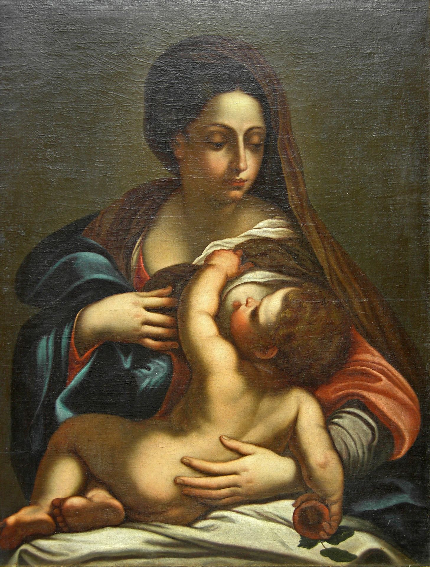 Virgin and Child by Annibale Carracci