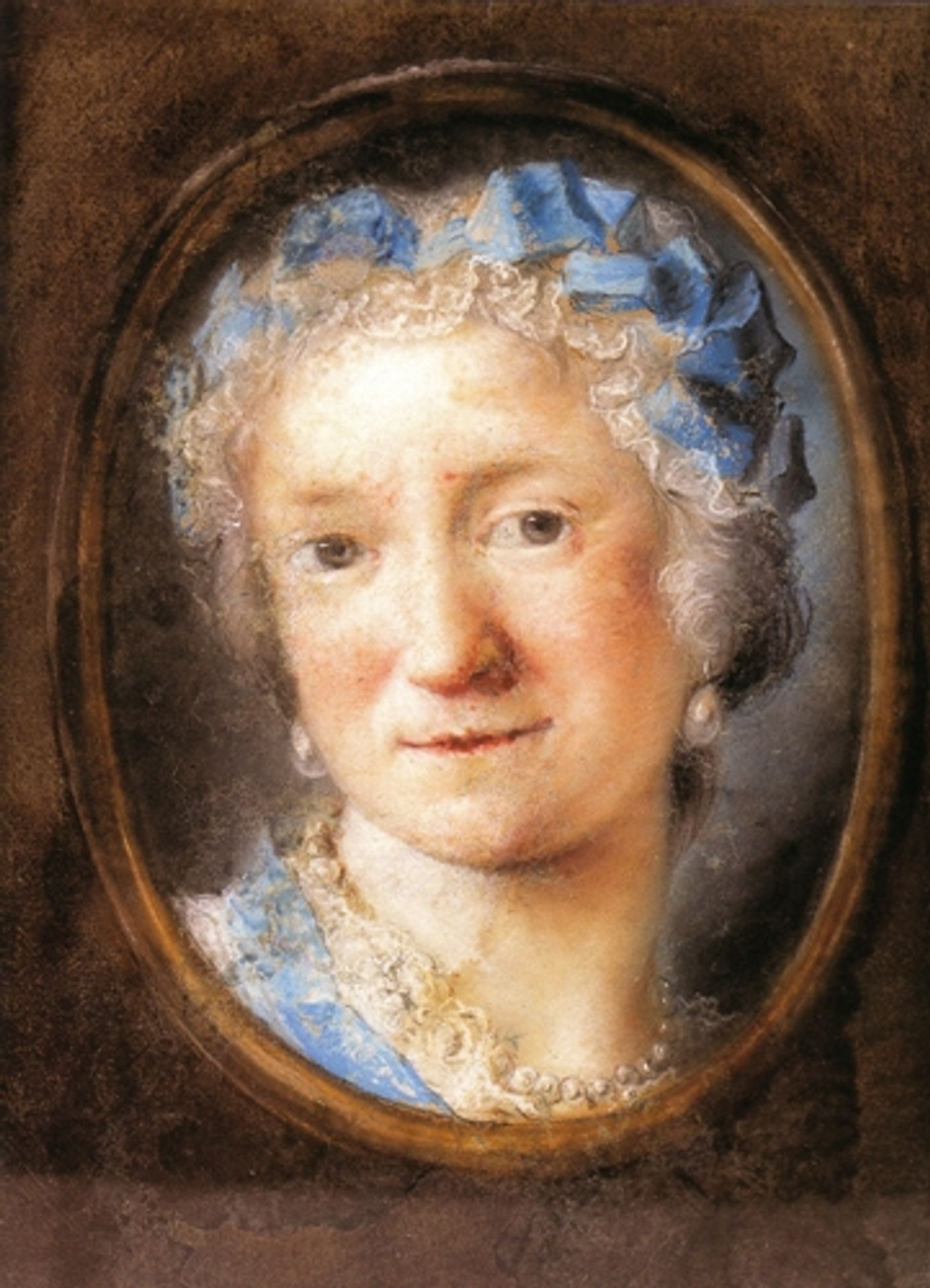 Self-portrait by Rosalba Carriera