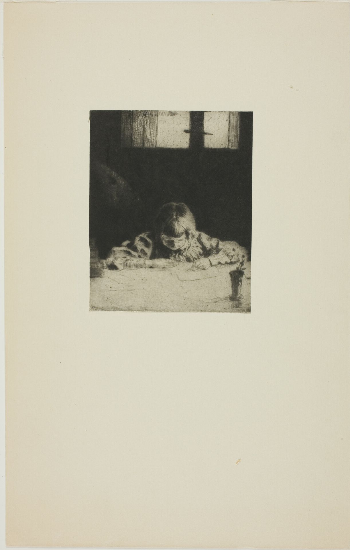 The Little Student by Julian Alden Weir