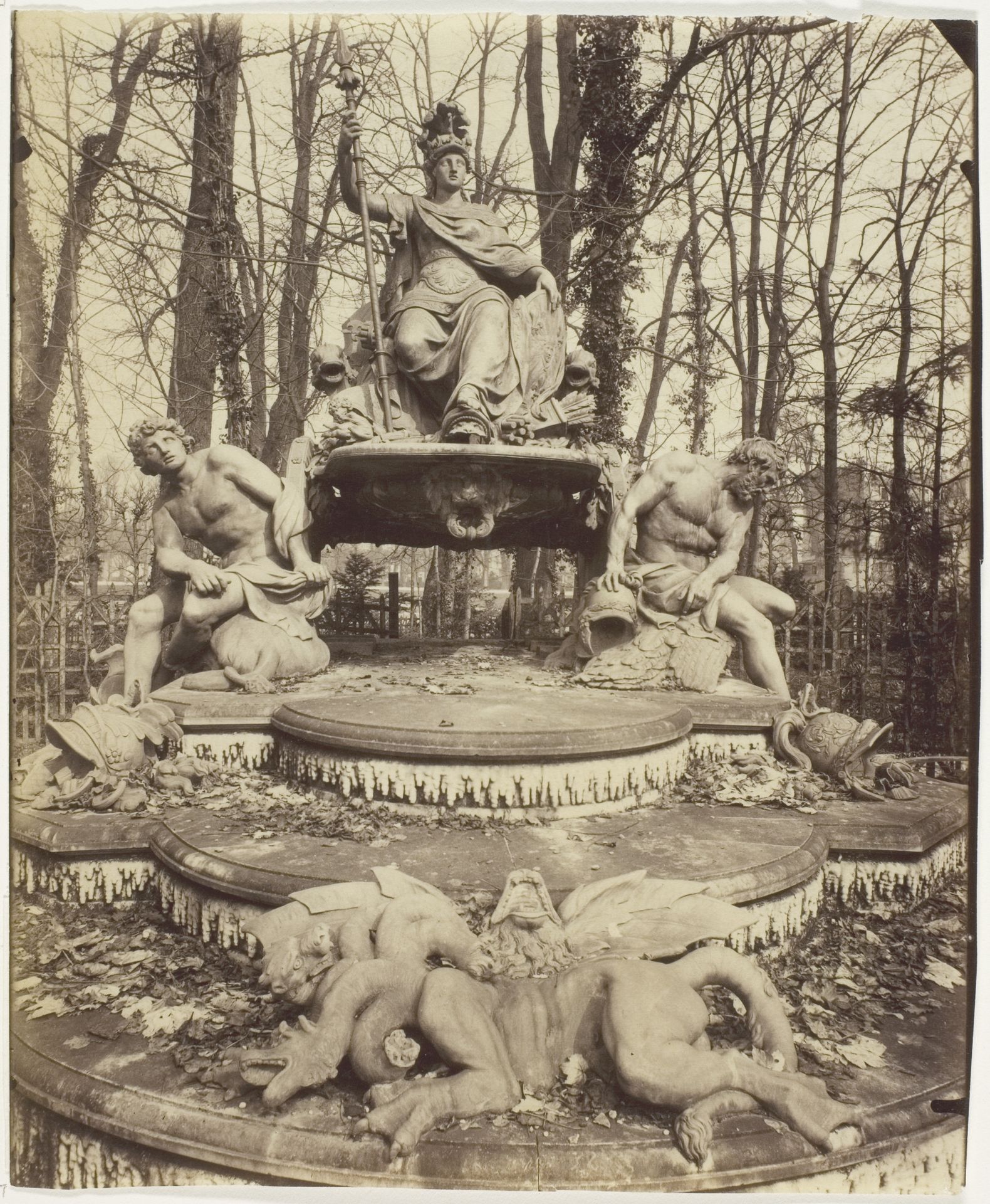 Versailles, Bosquet de l'Arc de Triomphe by Eugène Atget