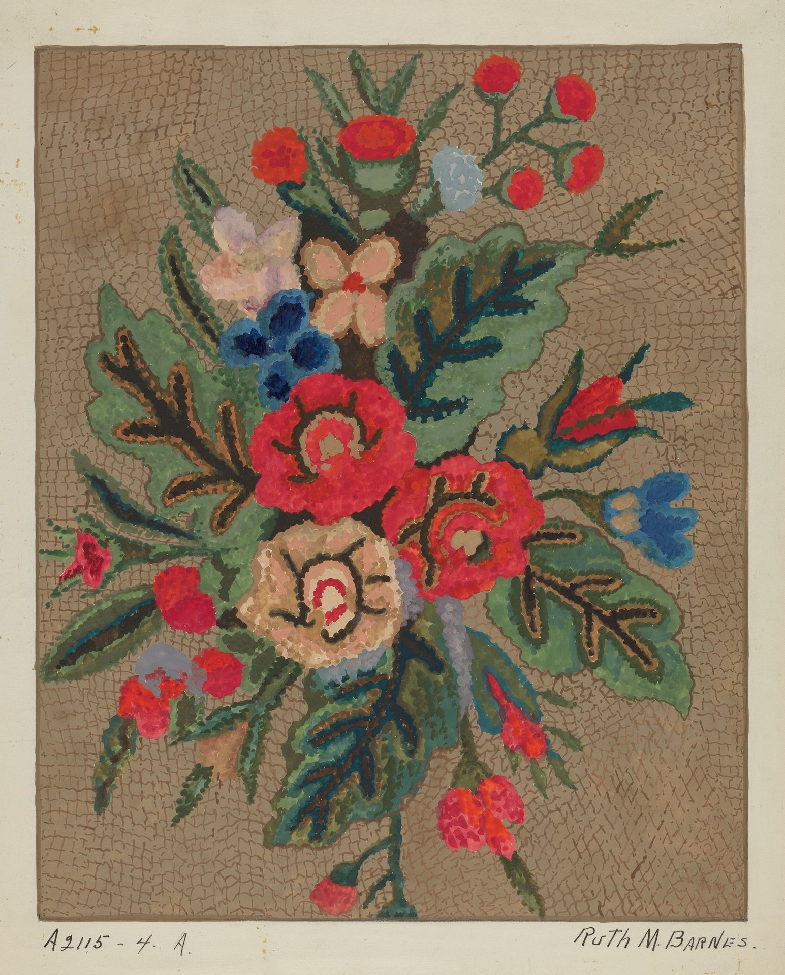 Hooked Rug by Barnes