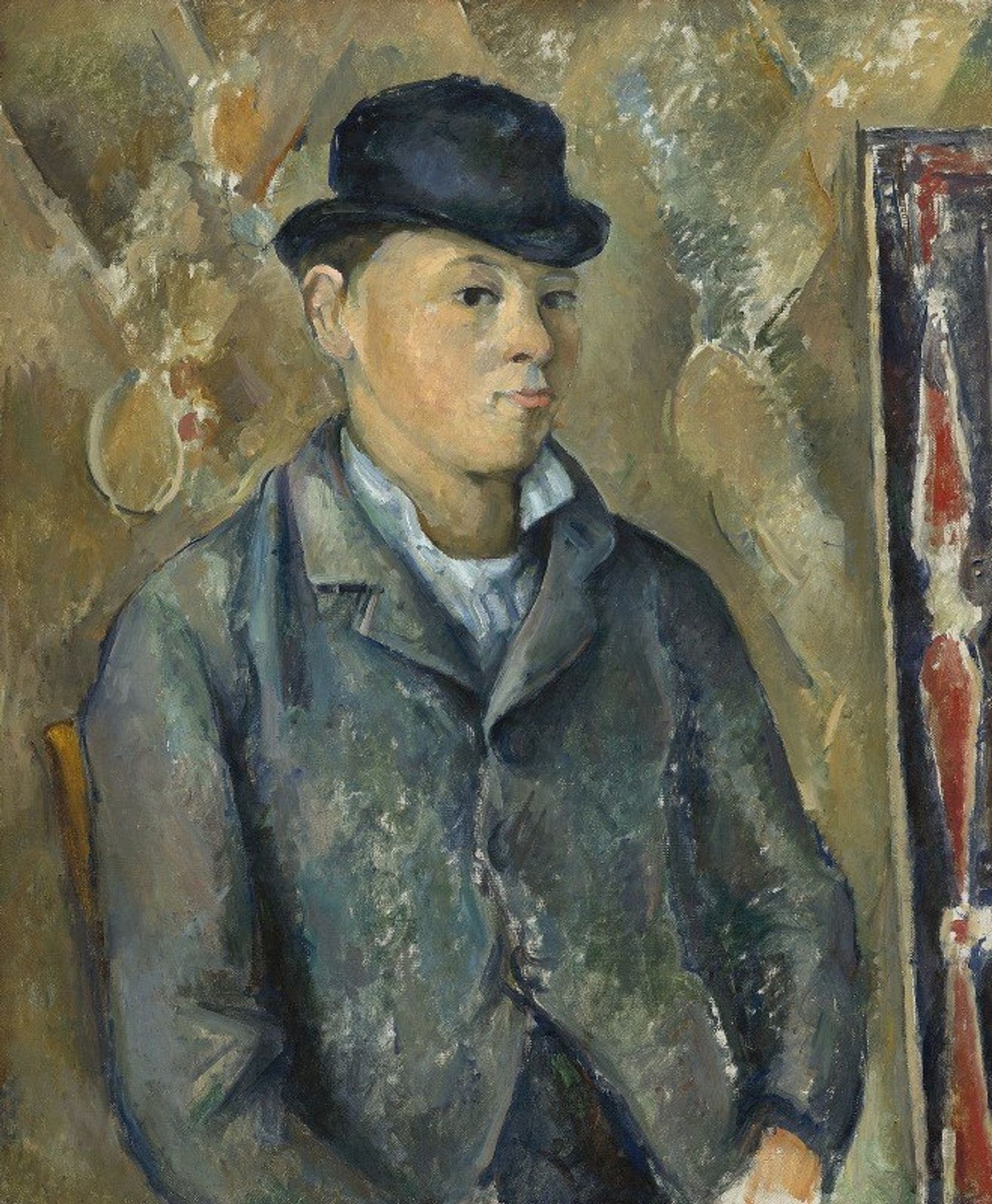 The Artist’s Son,Paul by Paul Cézanne