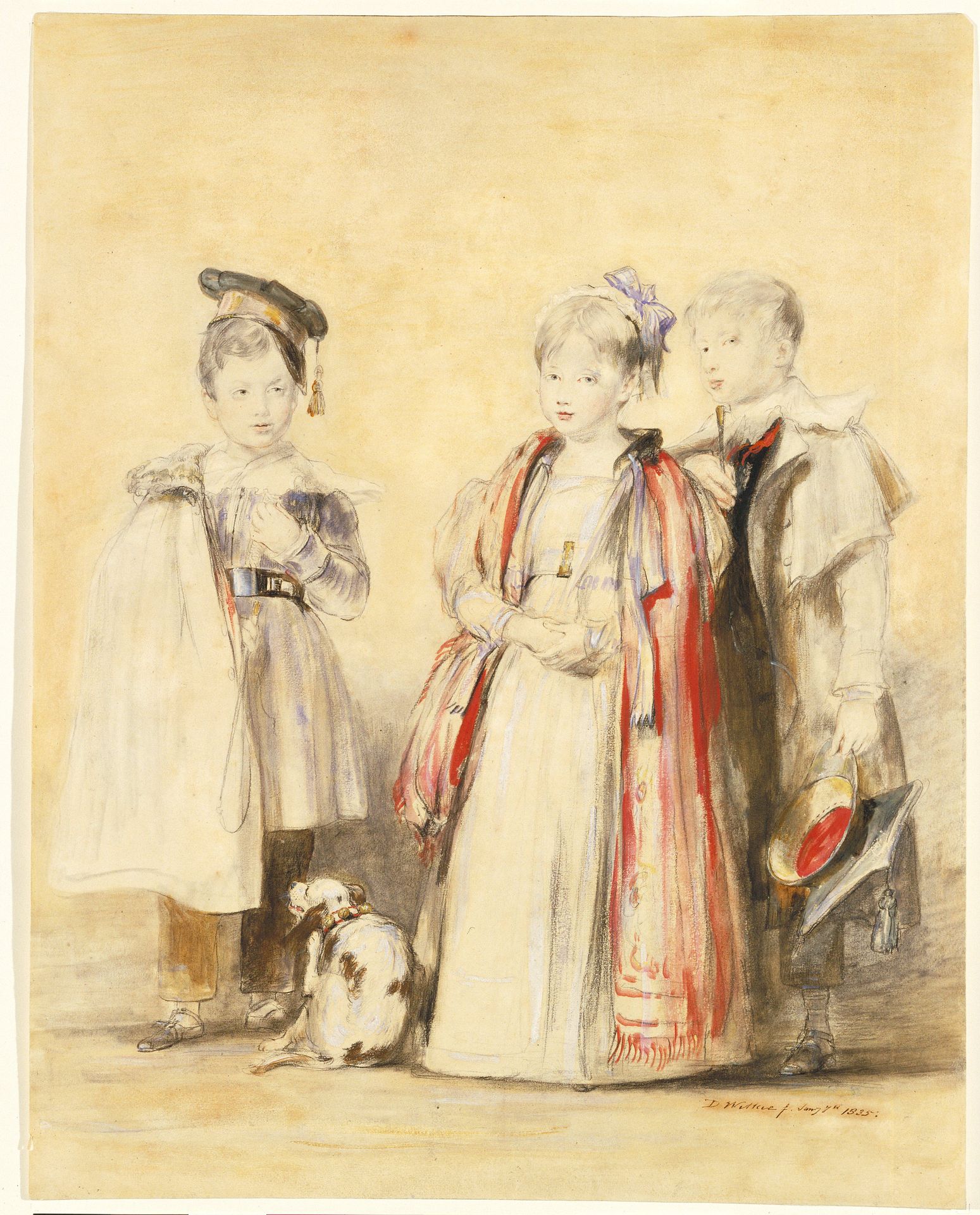 The Hamilton Children by Sir David Wilkie