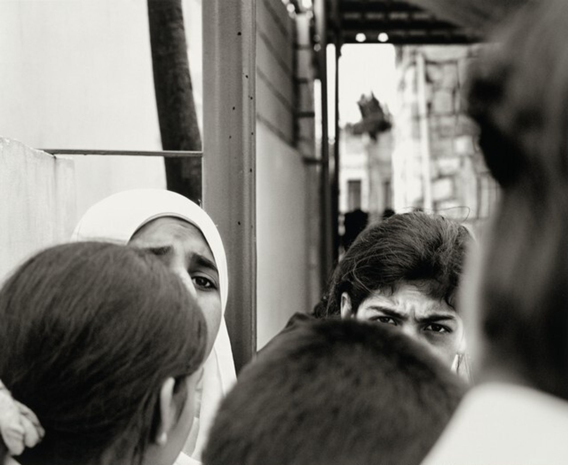 Hebron, 2008, at the Qurtuba School by Leo Rubinfien