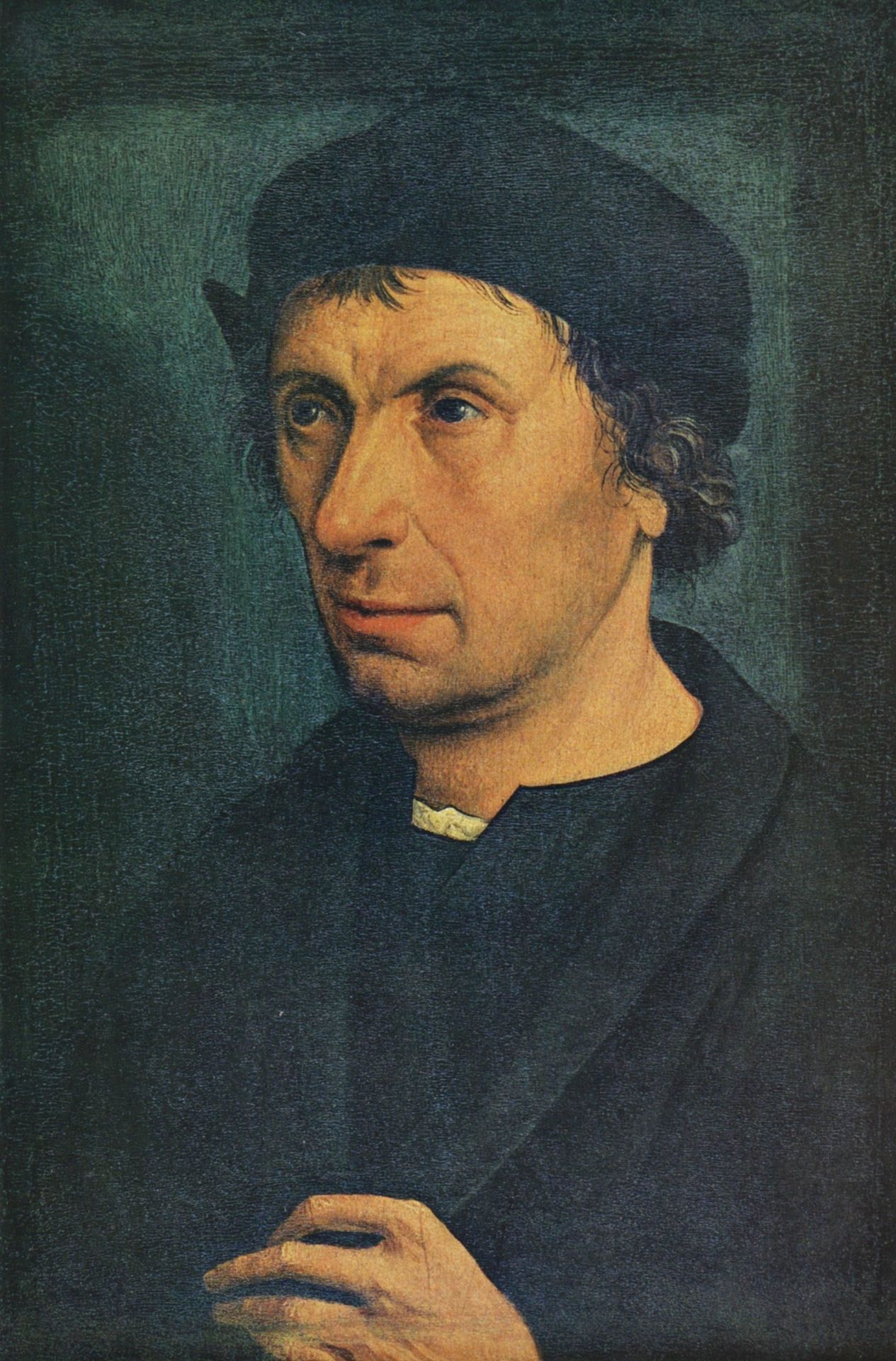 Portrait of a man by Jan Joest