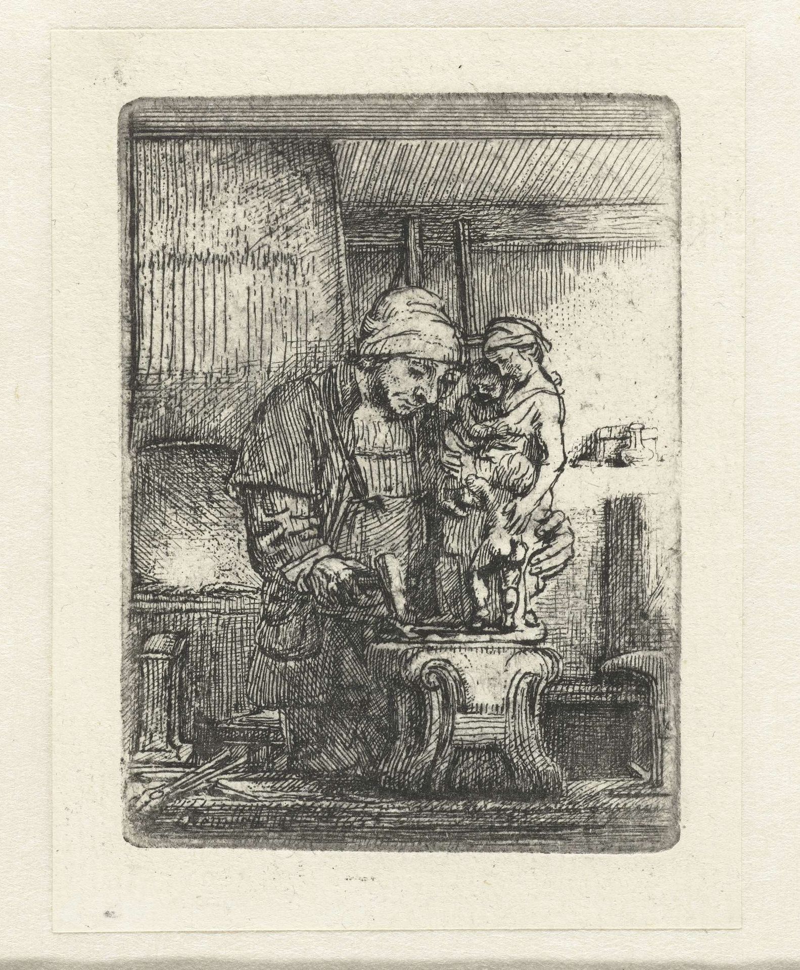 The goldsmith by Rembrandt van Rijn