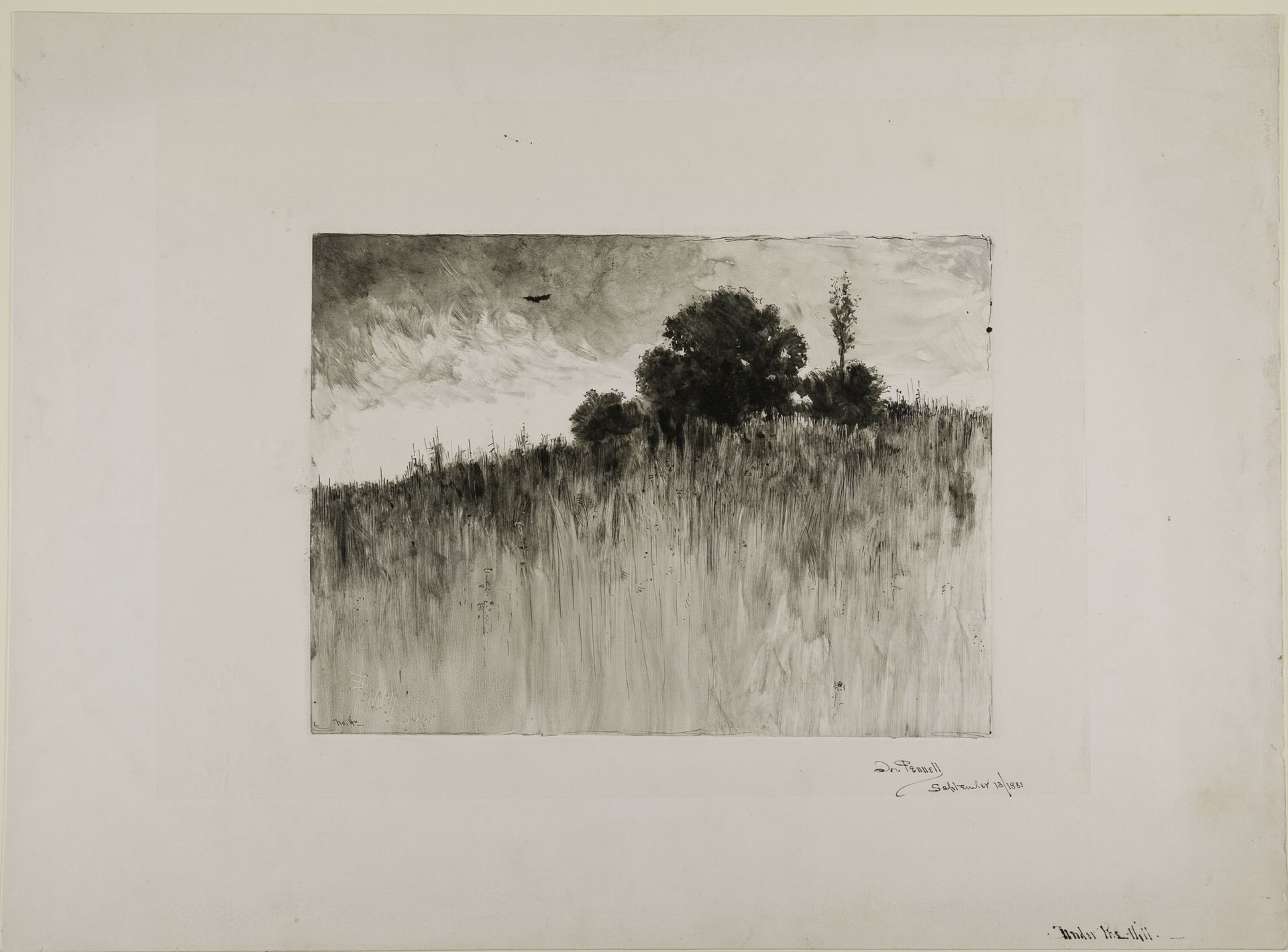 Under the Hill by Joseph Pennell