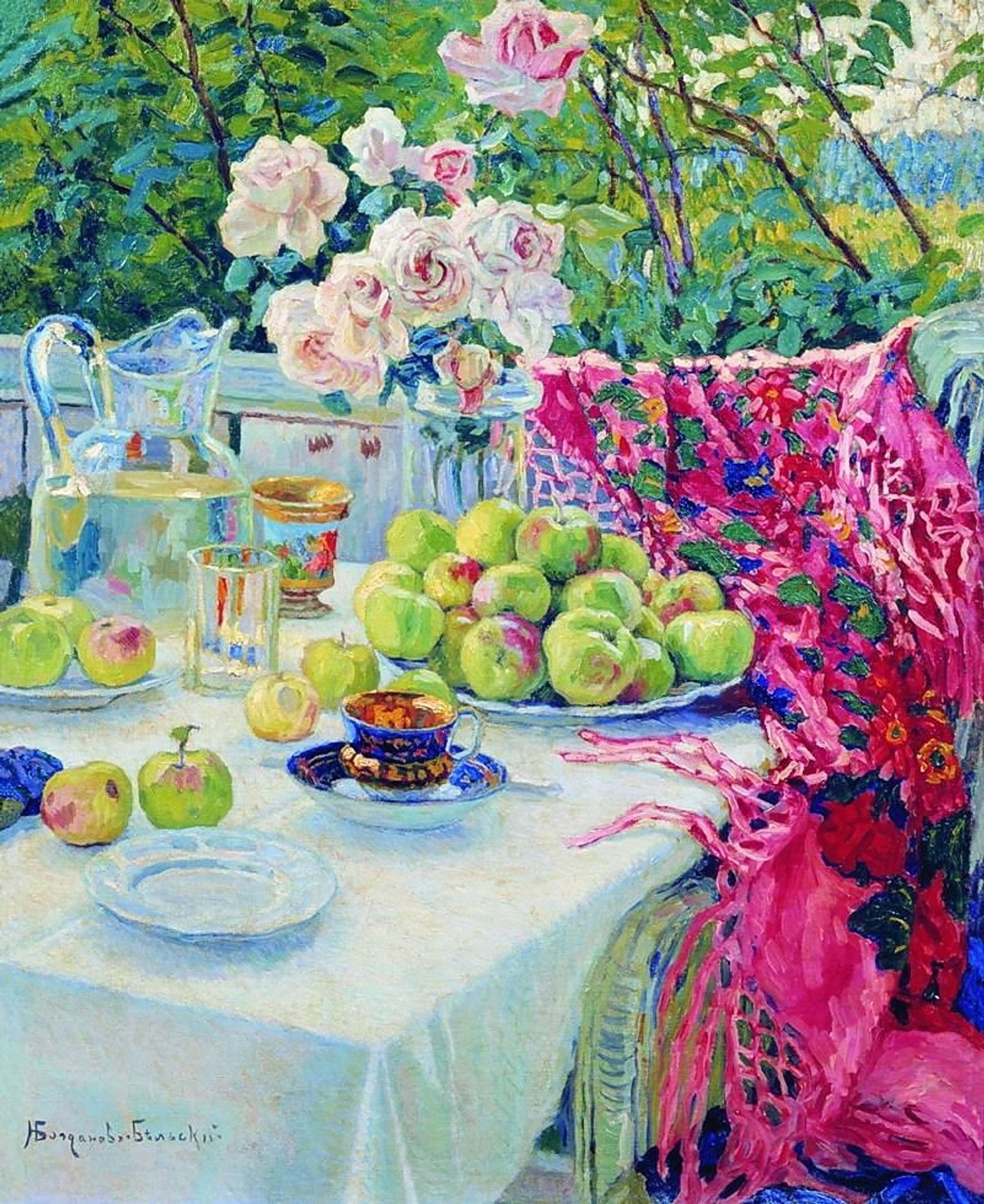 Still Life by Nikolay Bogdanov-Belsky