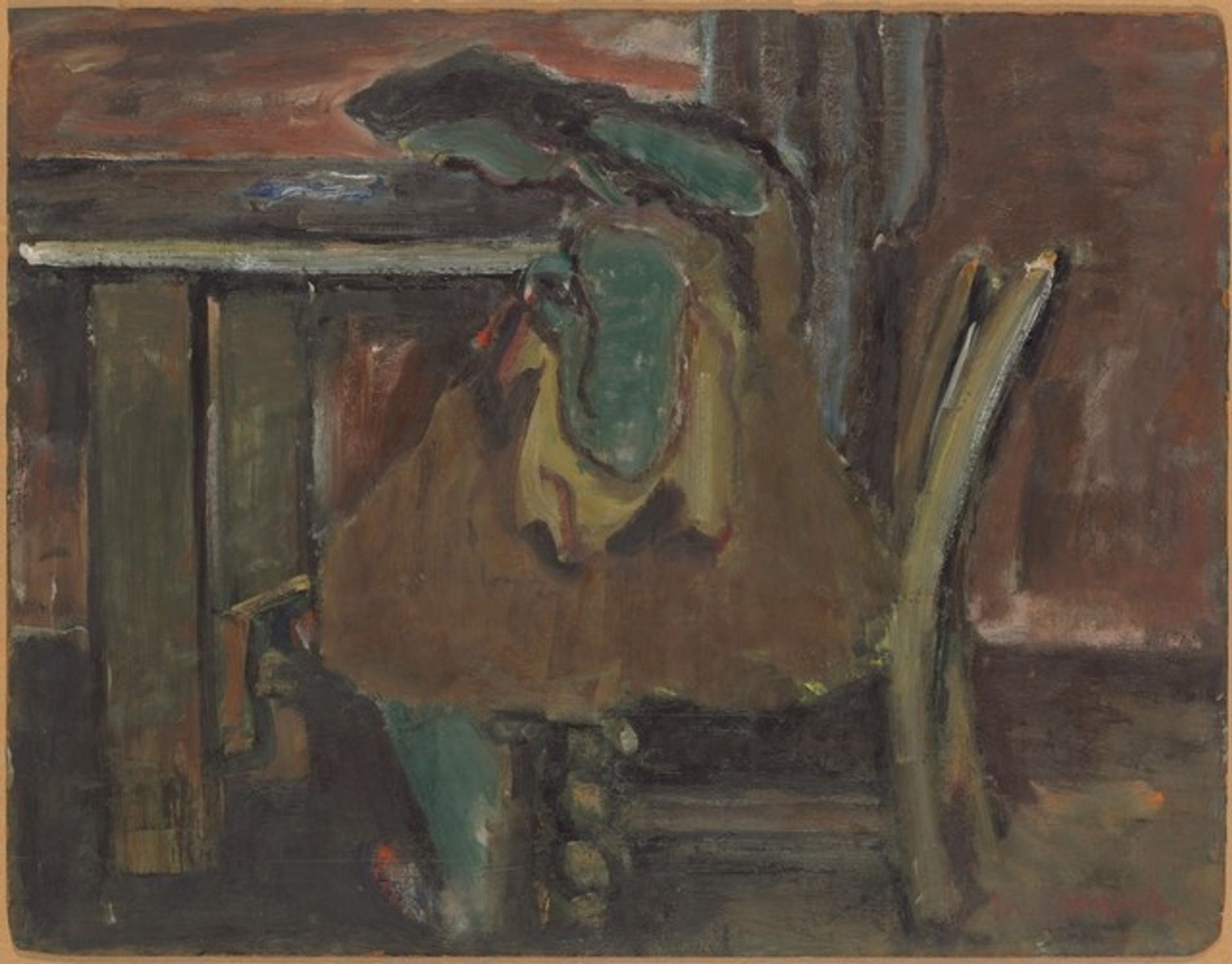 Woman Sewing by Mark Rothko